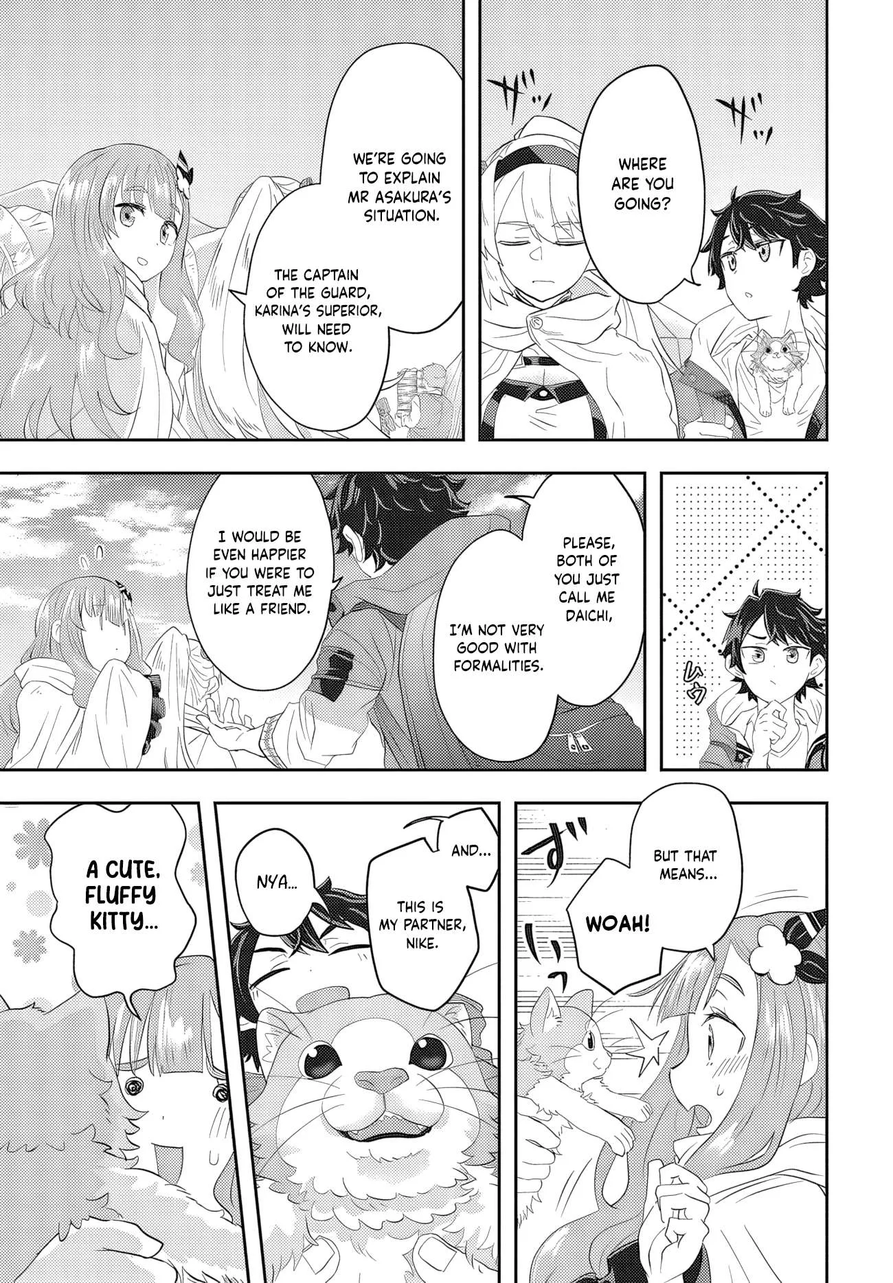 Muteki Shounin no Isekai Nariagari Monogatari ~Gendai no Seihin o Jizai ni Toriyoseru Sukiru ga Aru Node Isekai de wa Rakushoudesu~ Chapter 1 page 57