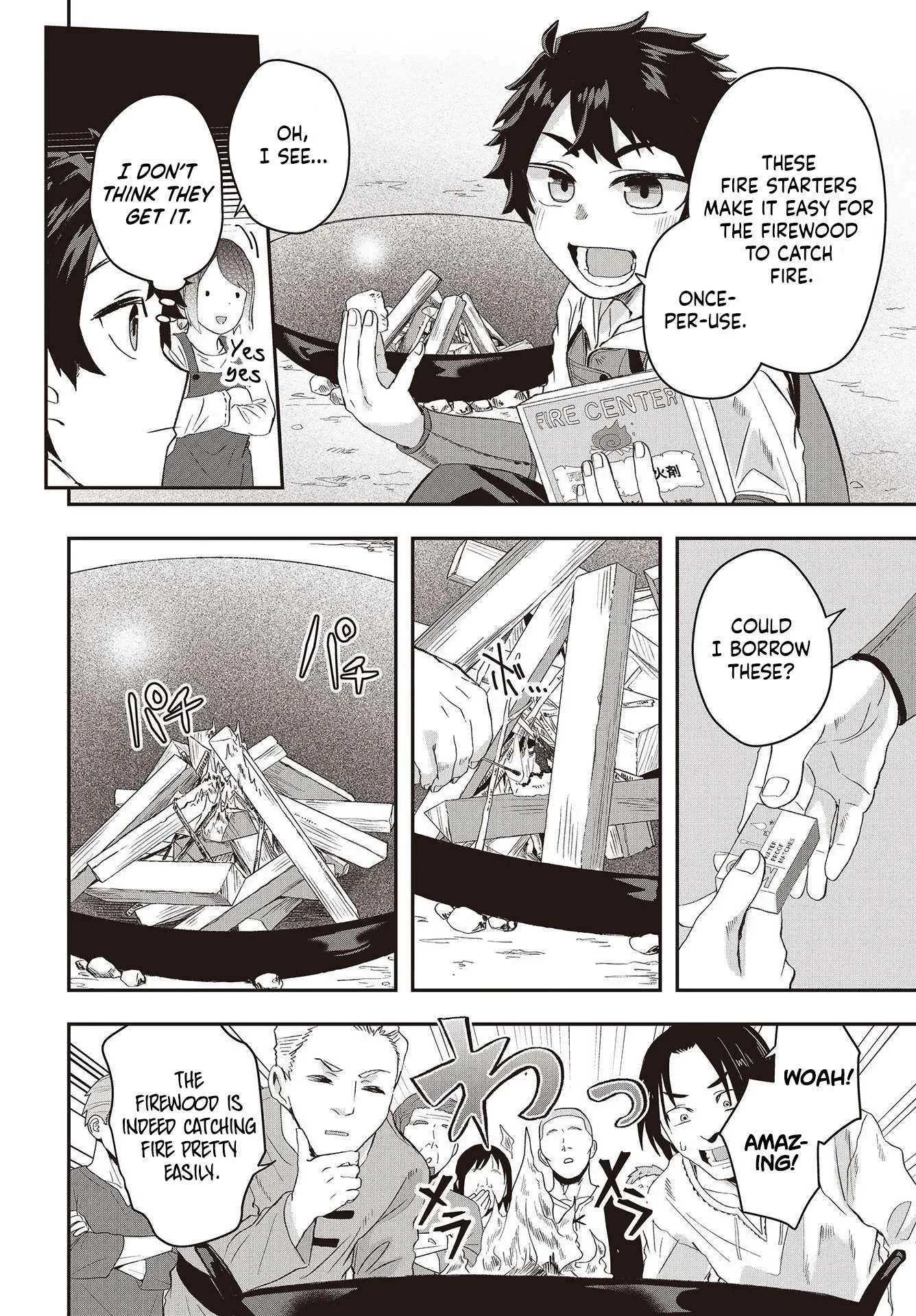 Muteki Shounin no Isekai Nariagari Monogatari ~Gendai no Seihin o Jizai ni Toriyoseru Sukiru ga Aru Node Isekai de wa Rakushoudesu~ Chapter 10 page 3