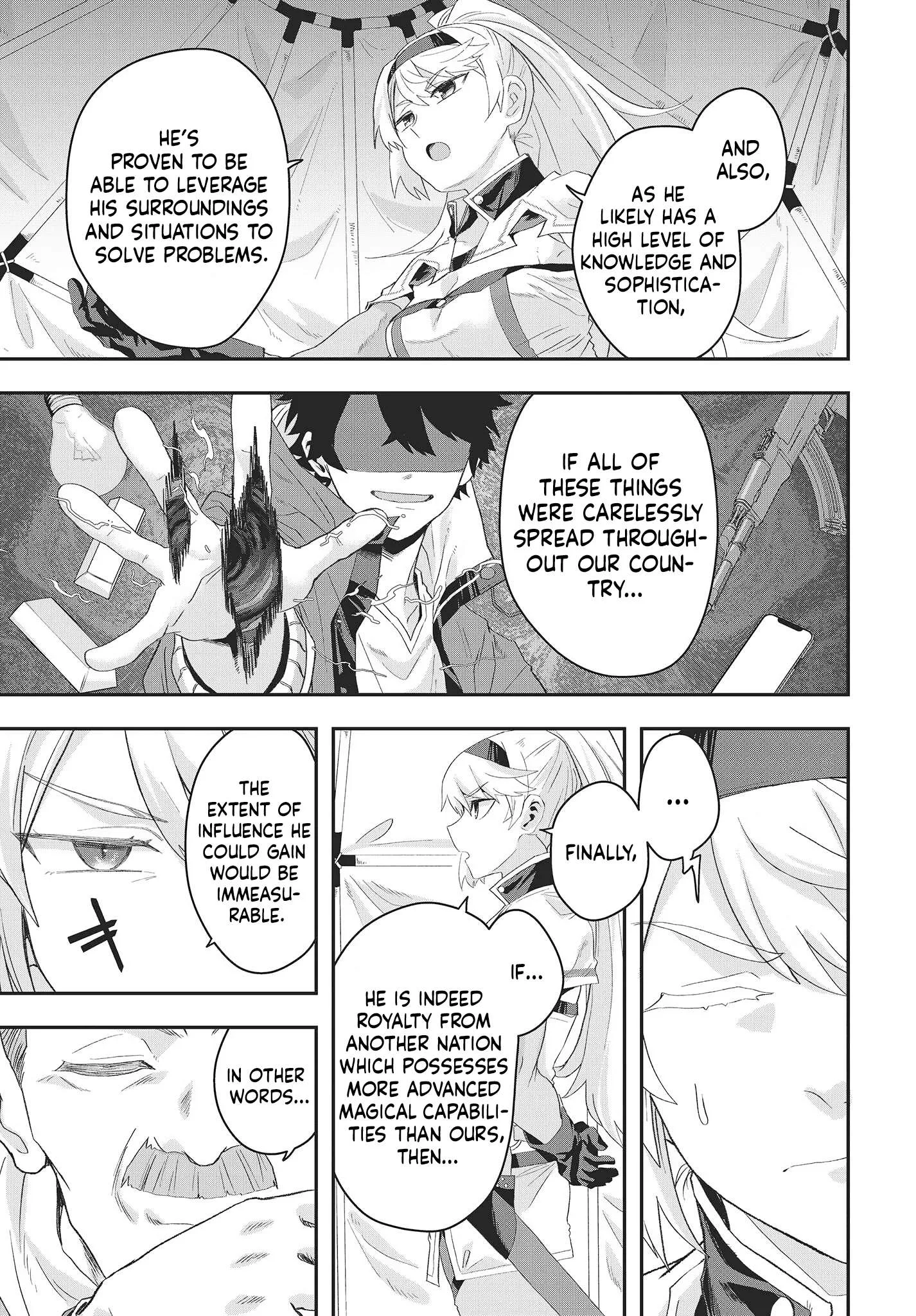 Muteki Shounin no Isekai Nariagari Monogatari ~Gendai no Seihin o Jizai ni Toriyoseru Sukiru ga Aru Node Isekai de wa Rakushoudesu~ Chapter 11 page 10