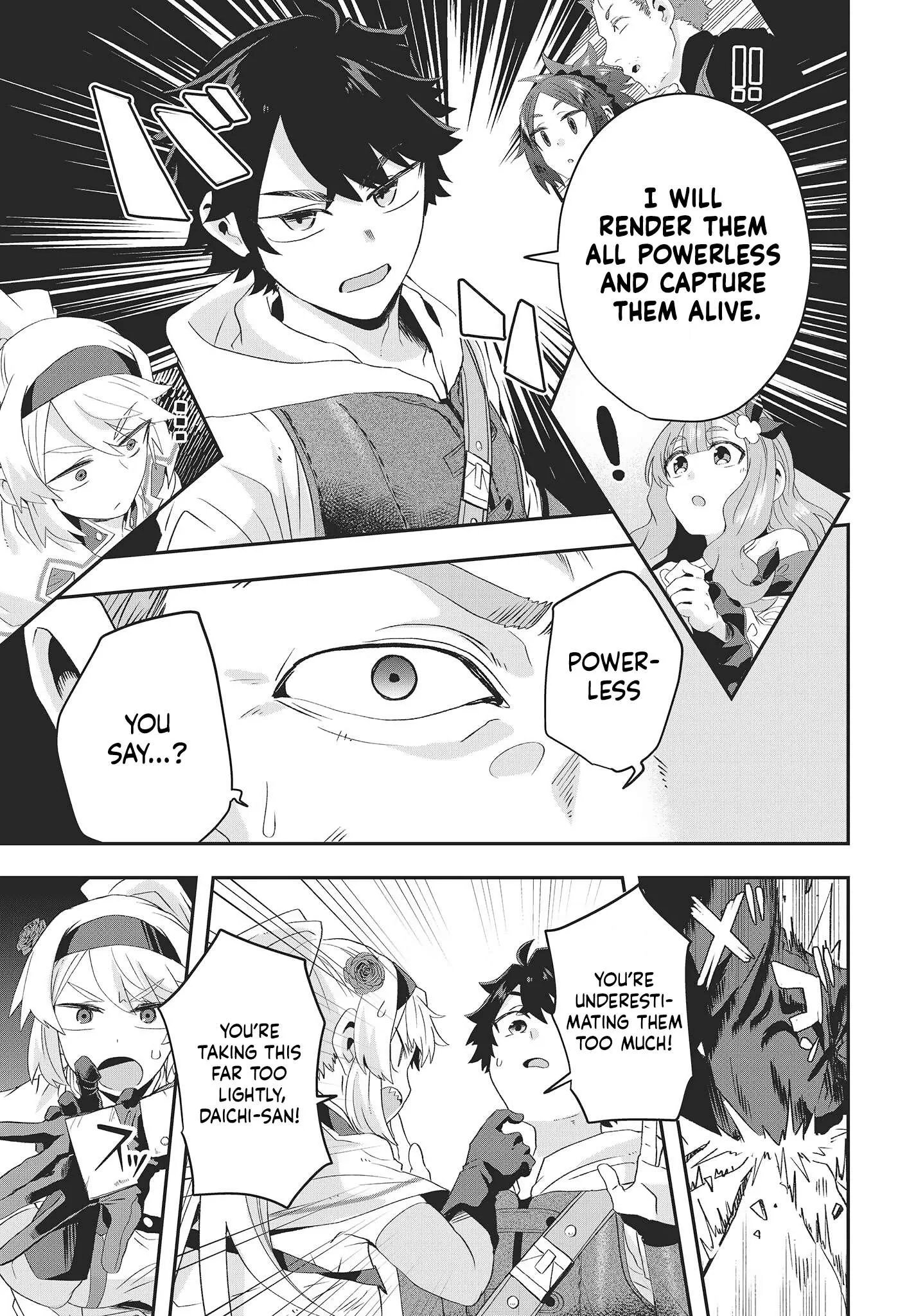 Muteki Shounin no Isekai Nariagari Monogatari ~Gendai no Seihin o Jizai ni Toriyoseru Sukiru ga Aru Node Isekai de wa Rakushoudesu~ Chapter 13 page 22