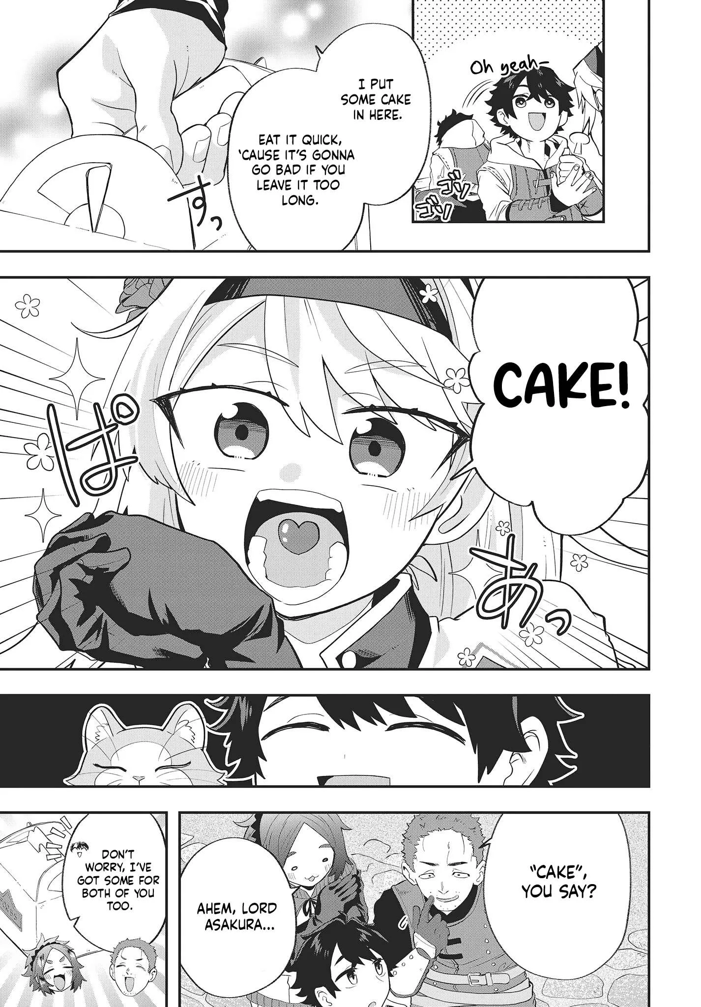 Muteki Shounin no Isekai Nariagari Monogatari ~Gendai no Seihin o Jizai ni Toriyoseru Sukiru ga Aru Node Isekai de wa Rakushoudesu~ Chapter 16 page 7
