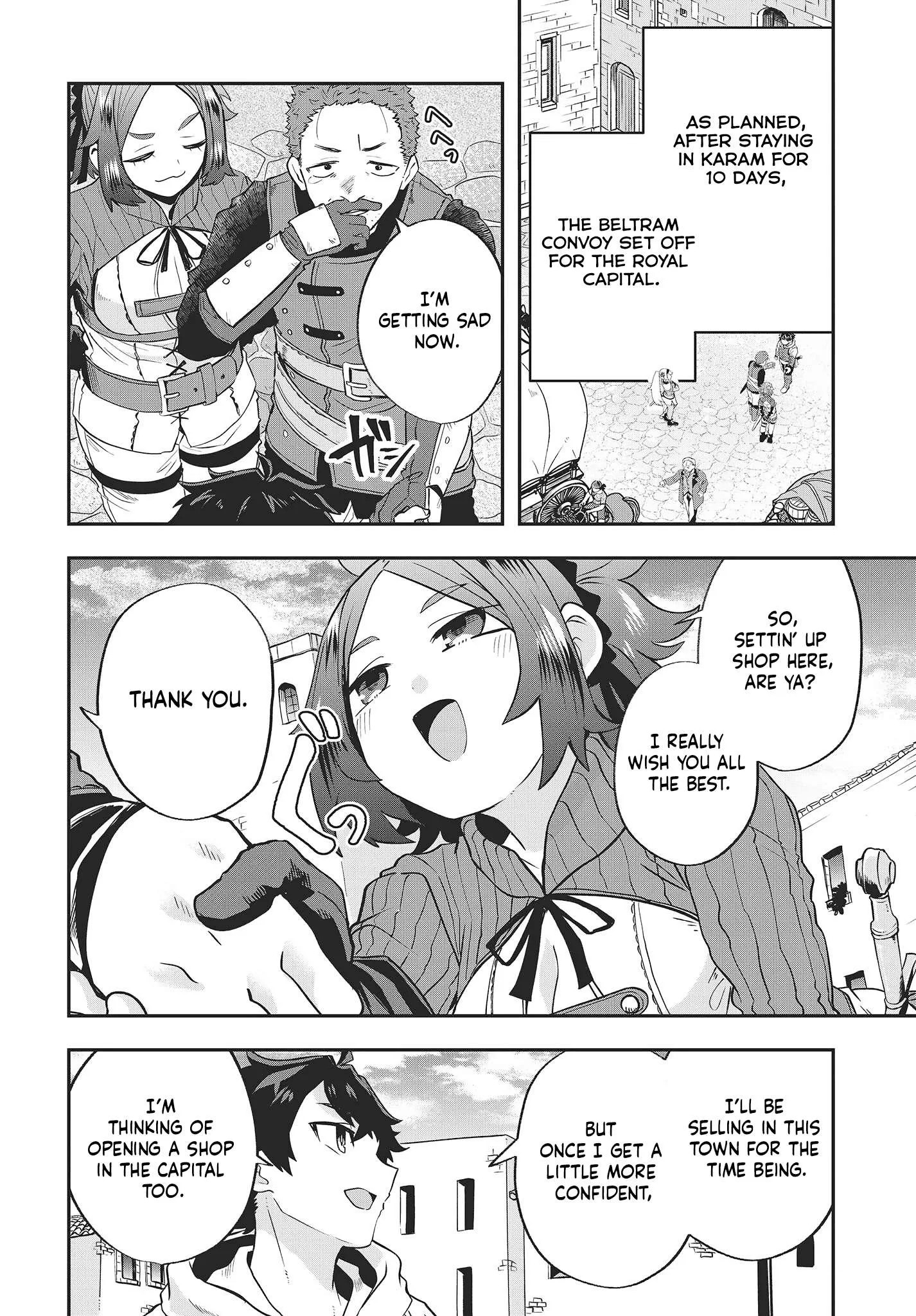 Muteki Shounin no Isekai Nariagari Monogatari ~Gendai no Seihin o Jizai ni Toriyoseru Sukiru ga Aru Node Isekai de wa Rakushoudesu~ Chapter 16 page 2