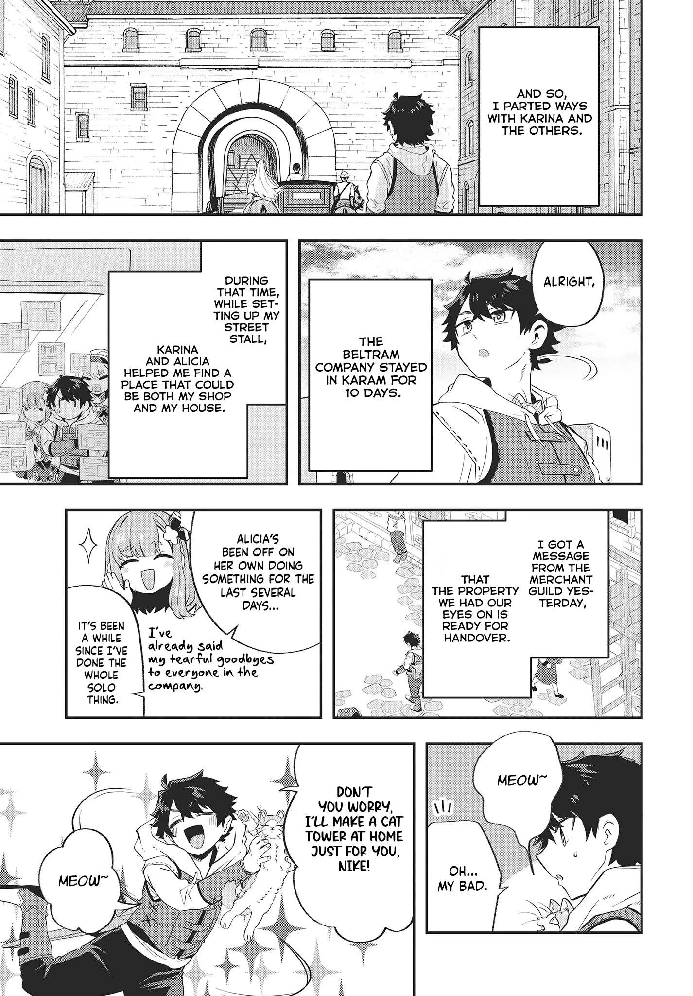 Muteki Shounin no Isekai Nariagari Monogatari ~Gendai no Seihin o Jizai ni Toriyoseru Sukiru ga Aru Node Isekai de wa Rakushoudesu~ Chapter 16 page 11
