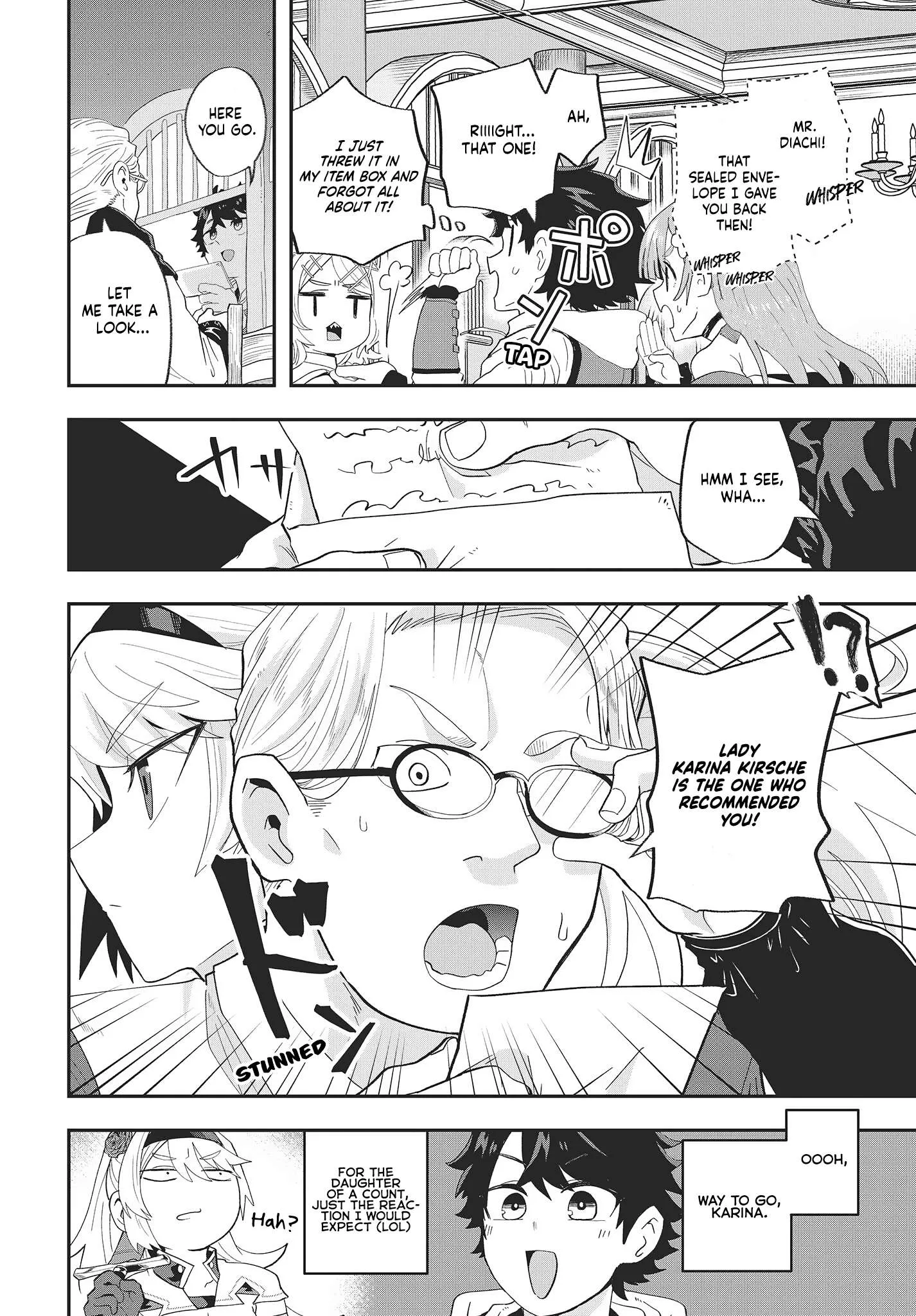 Muteki Shounin no Isekai Nariagari Monogatari ~Gendai no Seihin o Jizai ni Toriyoseru Sukiru ga Aru Node Isekai de wa Rakushoudesu~ Chapter 18 page 2
