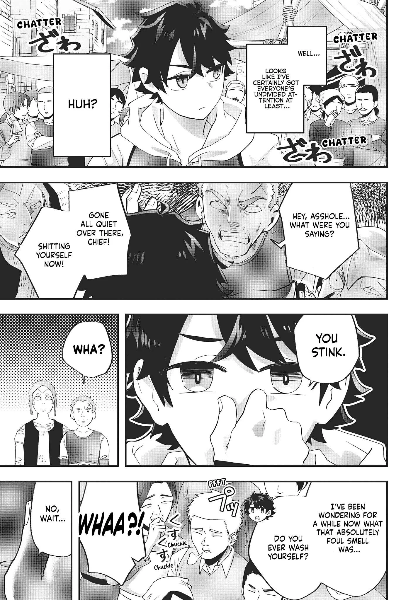 Muteki Shounin no Isekai Nariagari Monogatari ~Gendai no Seihin o Jizai ni Toriyoseru Sukiru ga Aru Node Isekai de wa Rakushoudesu~ Chapter 19 page 25