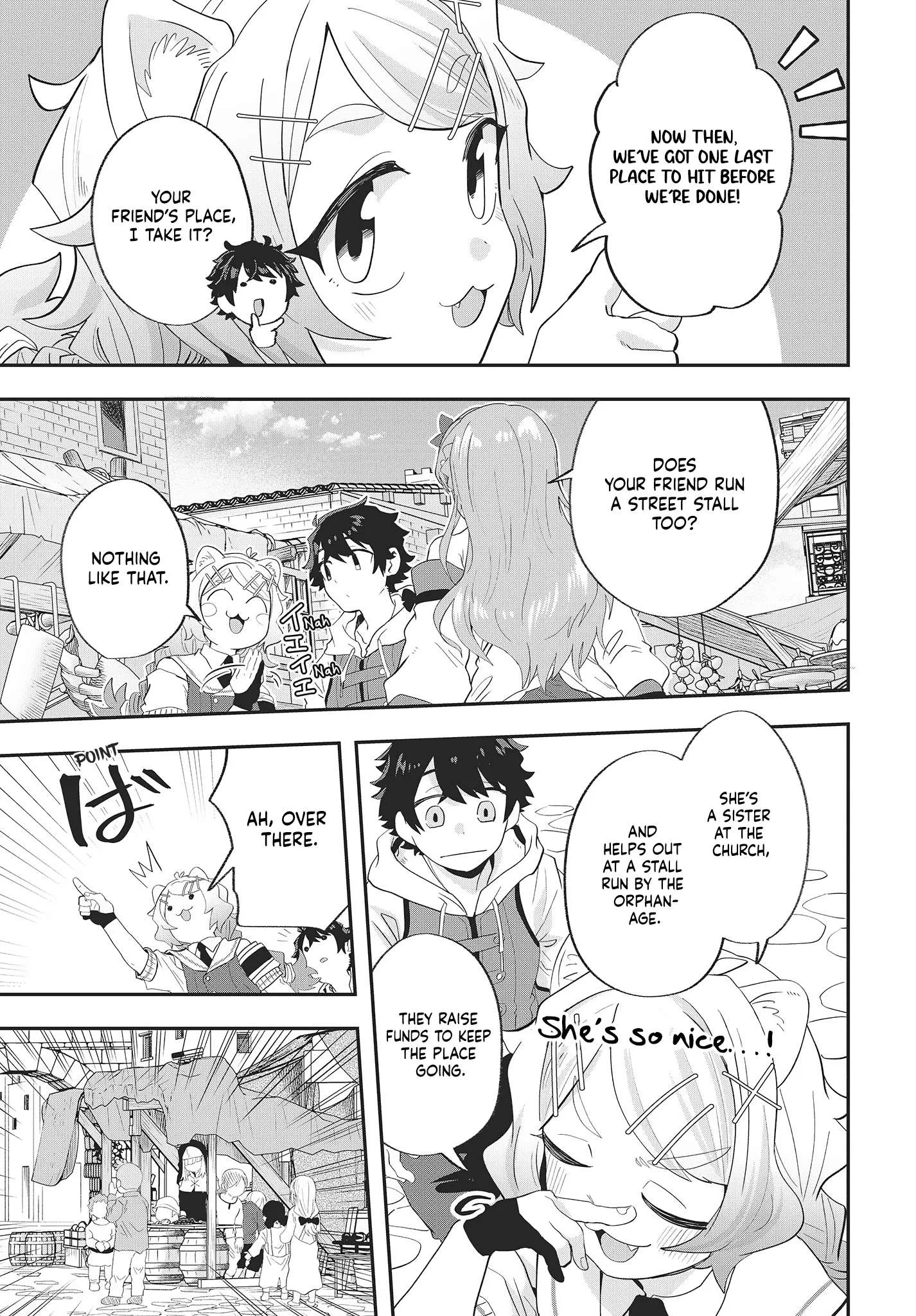 Muteki Shounin no Isekai Nariagari Monogatari ~Gendai no Seihin o Jizai ni Toriyoseru Sukiru ga Aru Node Isekai de wa Rakushoudesu~ Chapter 19 page 3