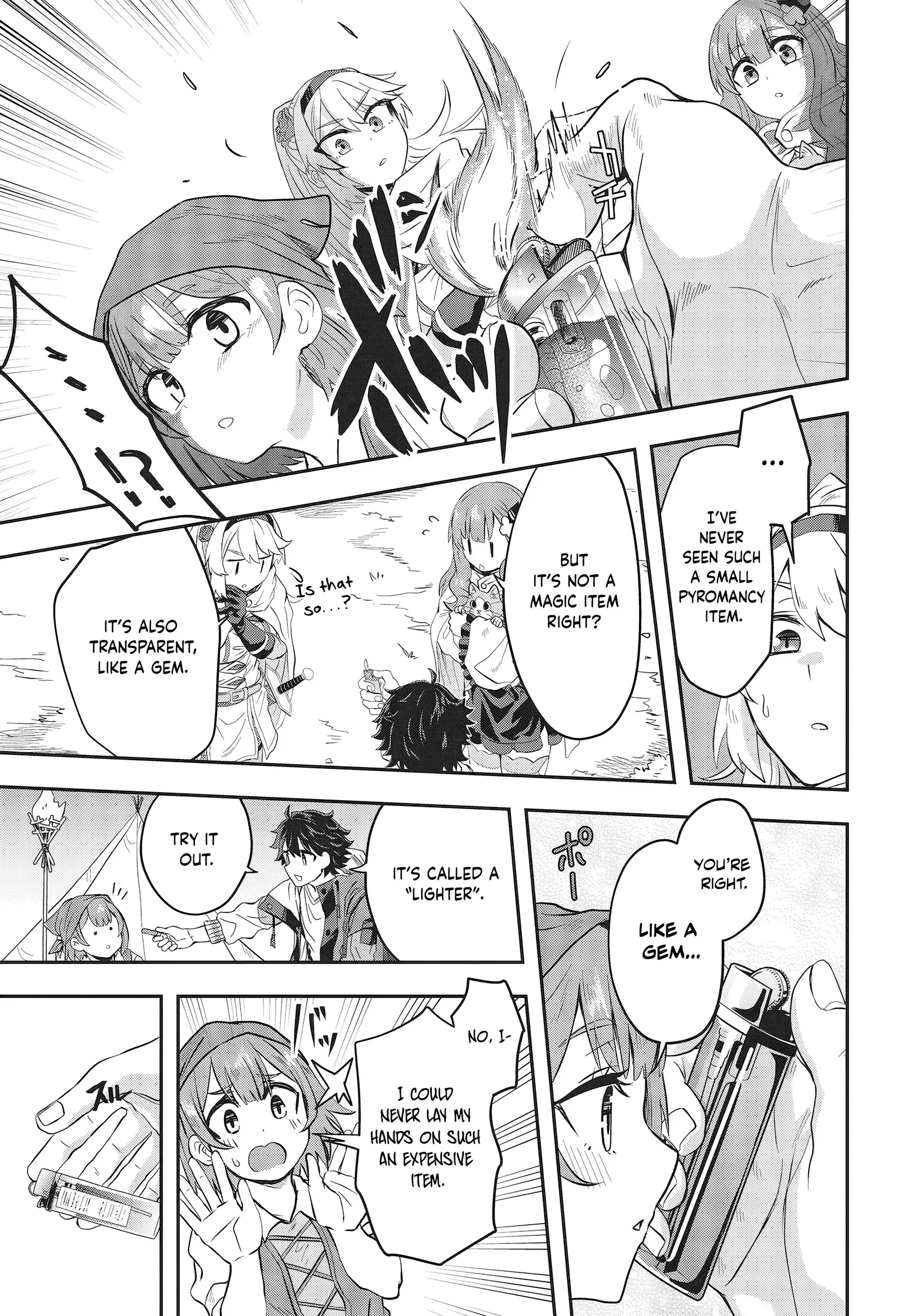 Muteki Shounin no Isekai Nariagari Monogatari ~Gendai no Seihin o Jizai ni Toriyoseru Sukiru ga Aru Node Isekai de wa Rakushoudesu~ Chapter 2 page 9