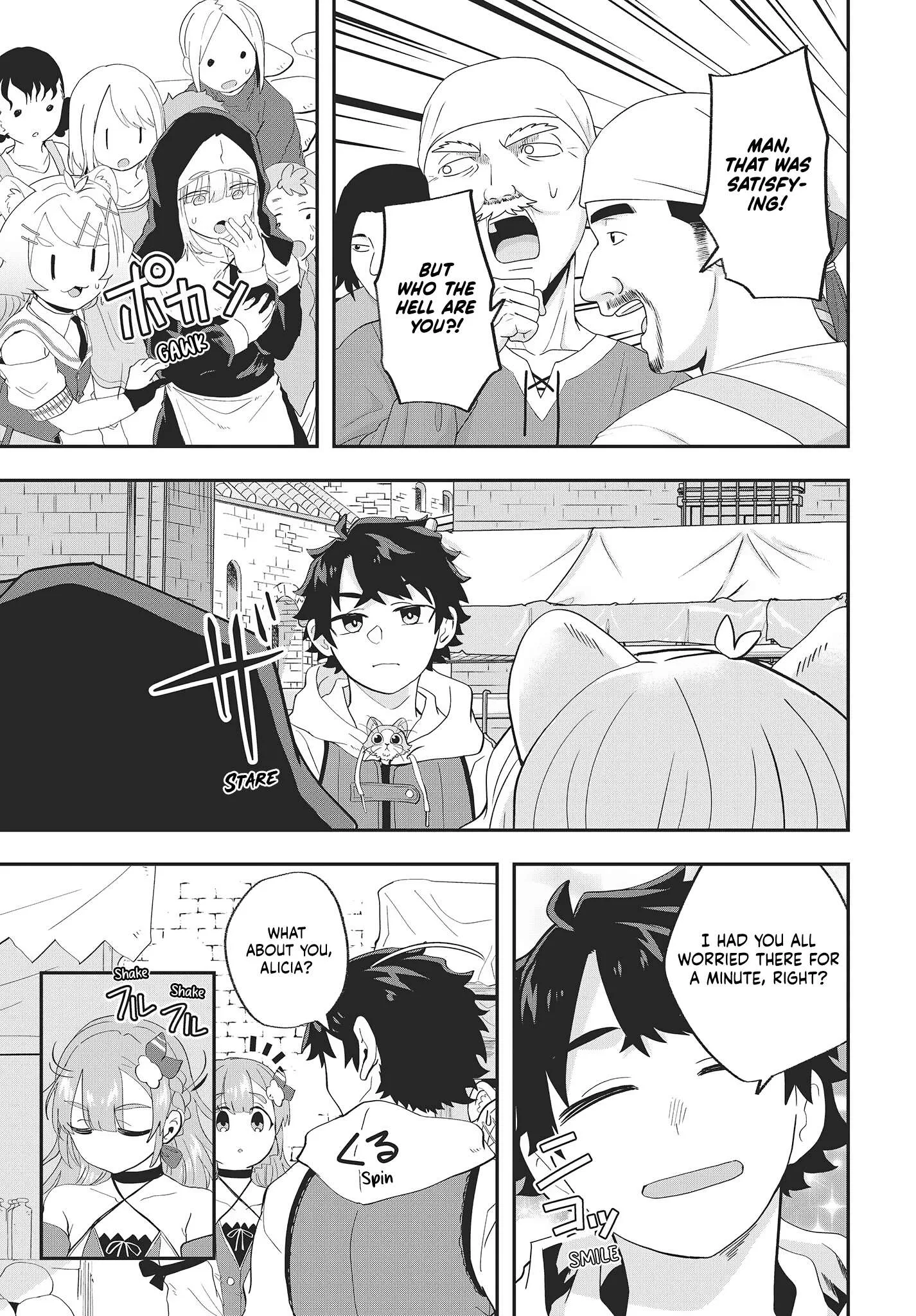 Muteki Shounin no Isekai Nariagari Monogatari ~Gendai no Seihin o Jizai ni Toriyoseru Sukiru ga Aru Node Isekai de wa Rakushoudesu~ Chapter 20 page 11