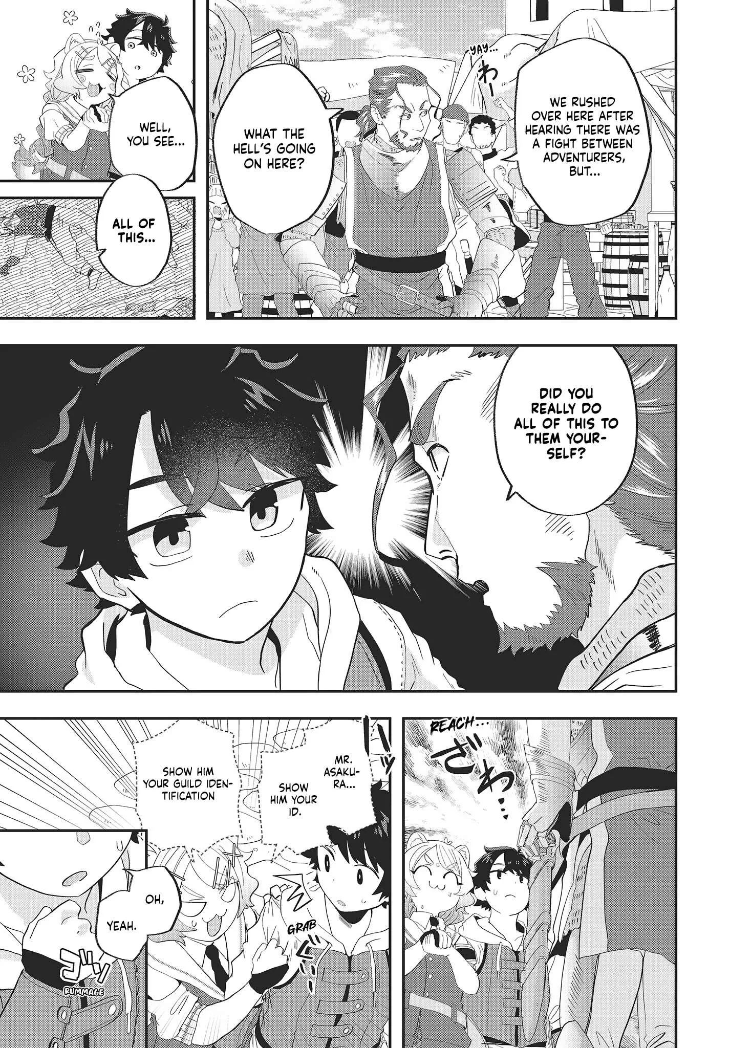 Muteki Shounin no Isekai Nariagari Monogatari ~Gendai no Seihin o Jizai ni Toriyoseru Sukiru ga Aru Node Isekai de wa Rakushoudesu~ Chapter 20 page 21