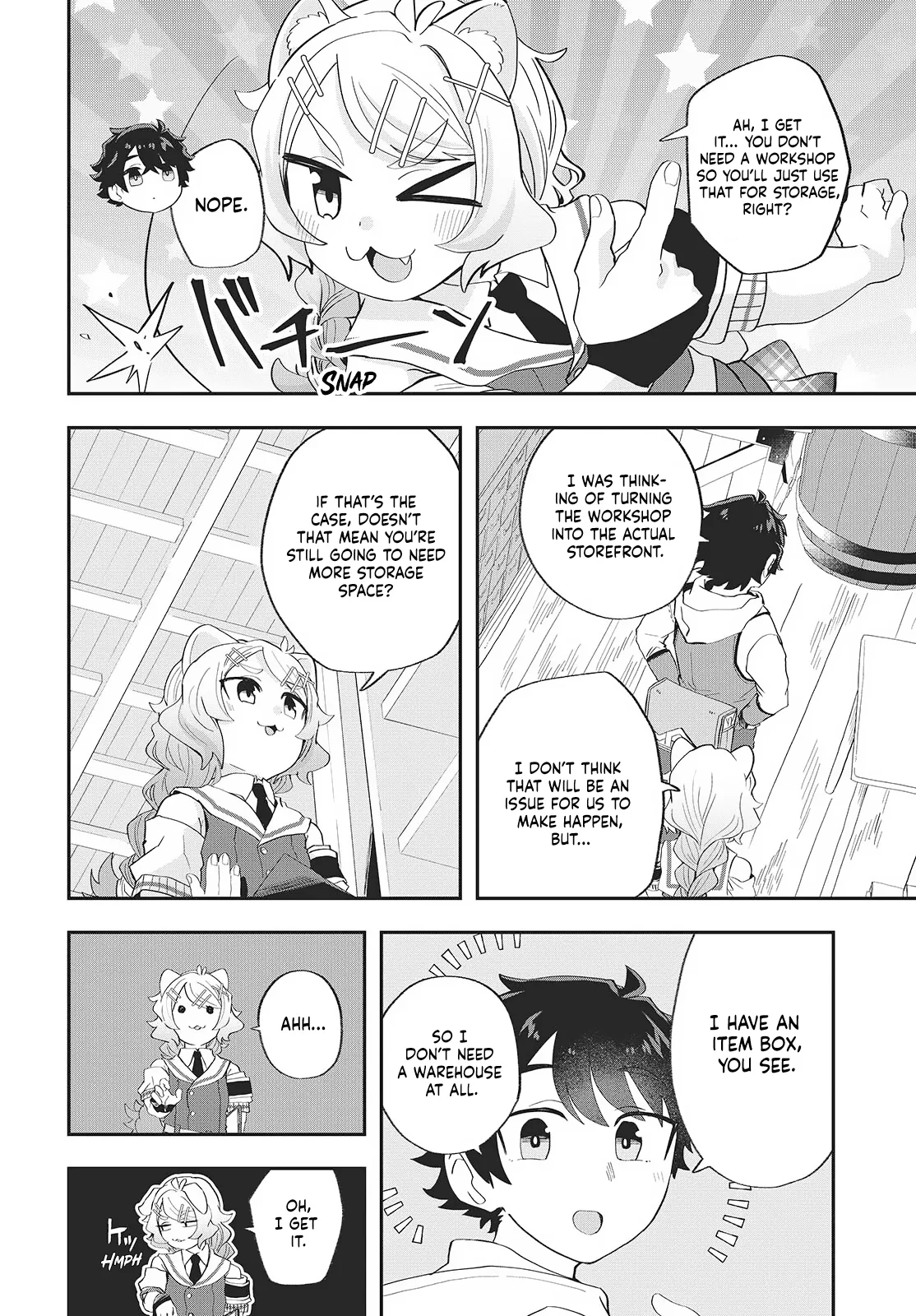 Muteki Shounin no Isekai Nariagari Monogatari ~Gendai no Seihin o Jizai ni Toriyoseru Sukiru ga Aru Node Isekai de wa Rakushoudesu~ Chapter 21 page 22