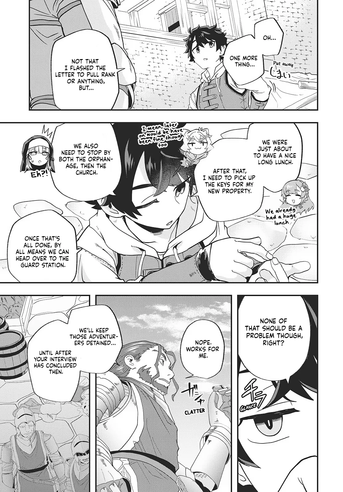 Muteki Shounin no Isekai Nariagari Monogatari ~Gendai no Seihin o Jizai ni Toriyoseru Sukiru ga Aru Node Isekai de wa Rakushoudesu~ Chapter 21 page 11
