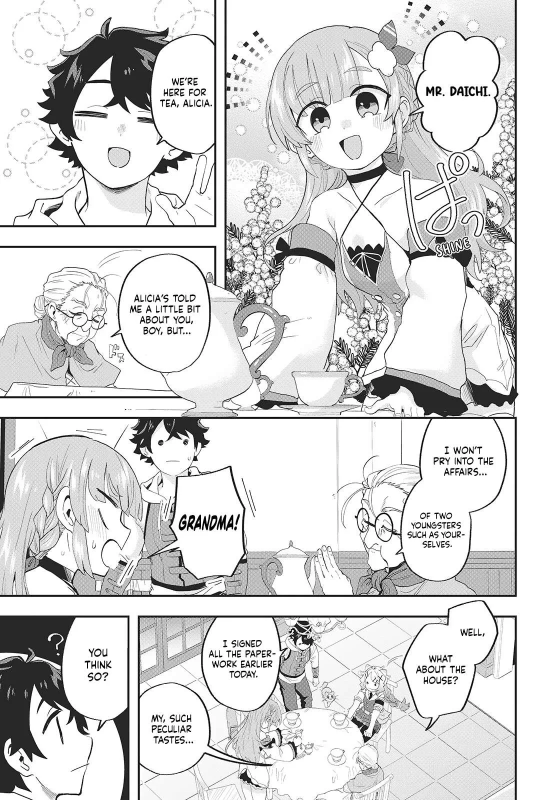 Muteki Shounin no Isekai Nariagari Monogatari ~Gendai no Seihin o Jizai ni Toriyoseru Sukiru ga Aru Node Isekai de wa Rakushoudesu~ Chapter 22 page 9