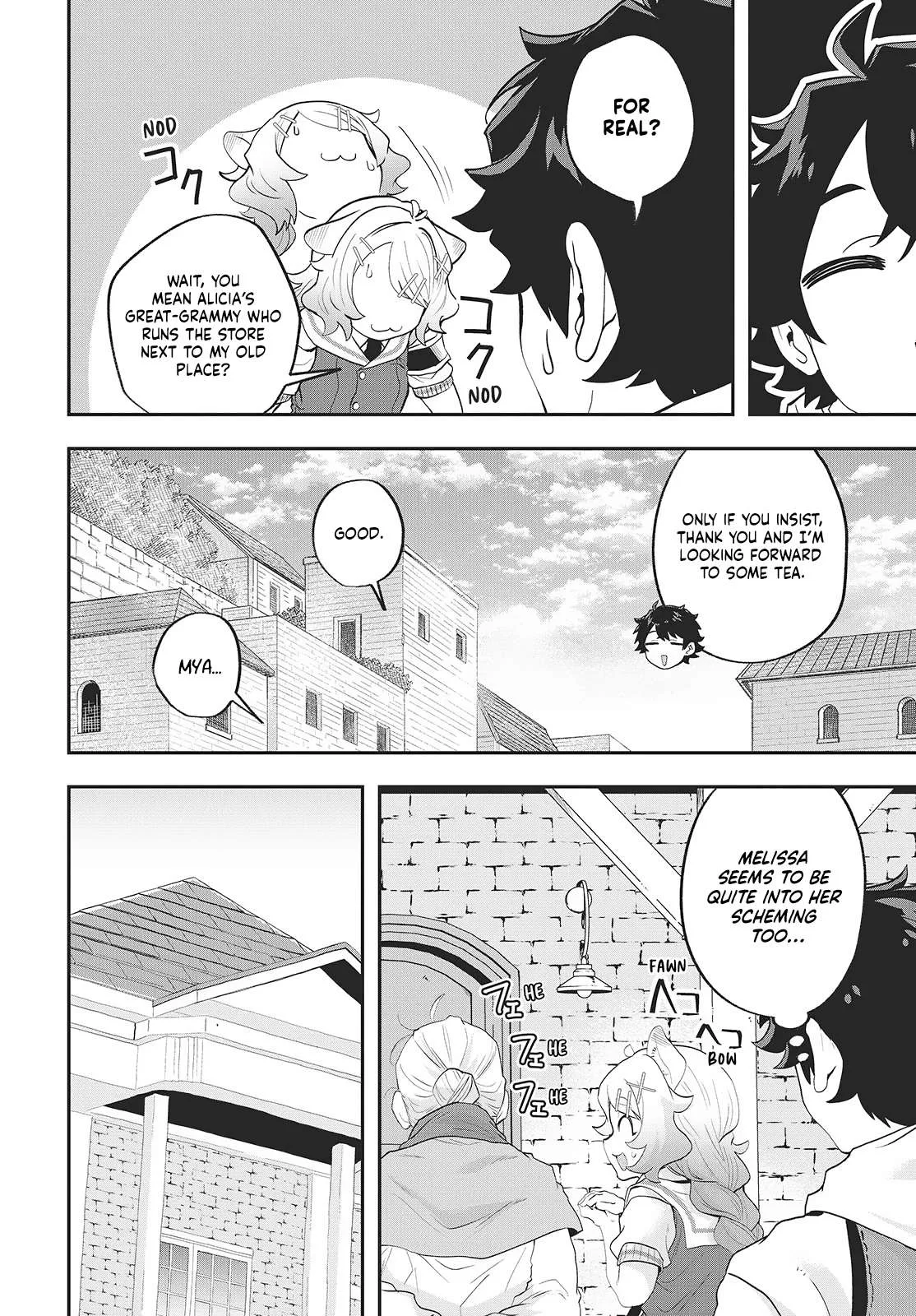 Muteki Shounin no Isekai Nariagari Monogatari ~Gendai no Seihin o Jizai ni Toriyoseru Sukiru ga Aru Node Isekai de wa Rakushoudesu~ Chapter 22 page 8