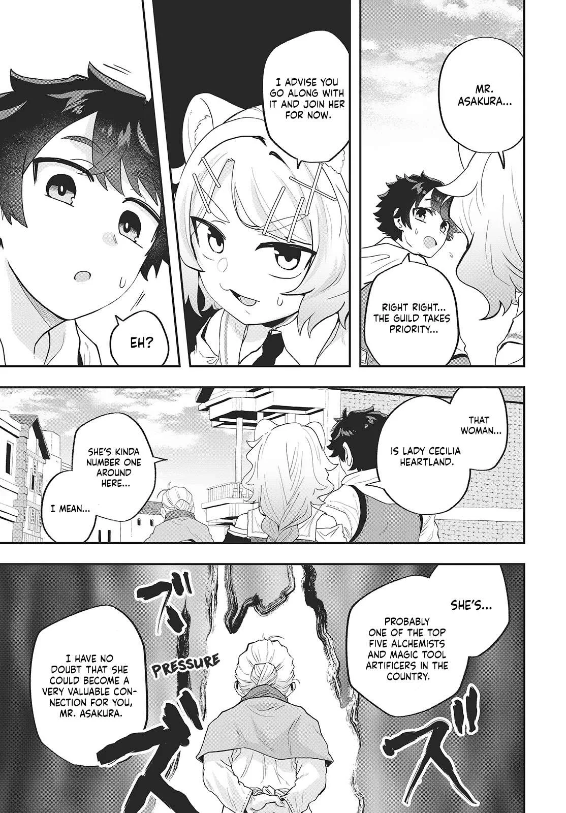 Muteki Shounin no Isekai Nariagari Monogatari ~Gendai no Seihin o Jizai ni Toriyoseru Sukiru ga Aru Node Isekai de wa Rakushoudesu~ Chapter 22 page 7