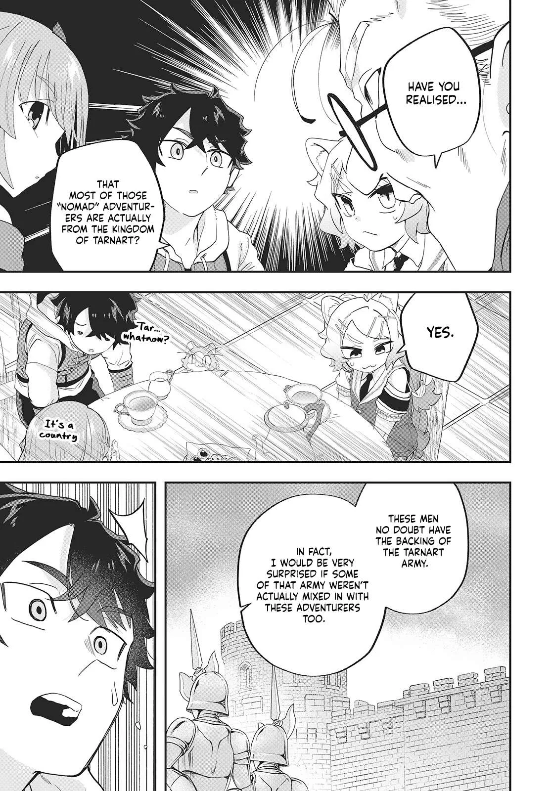 Muteki Shounin no Isekai Nariagari Monogatari ~Gendai no Seihin o Jizai ni Toriyoseru Sukiru ga Aru Node Isekai de wa Rakushoudesu~ Chapter 22 page 29
