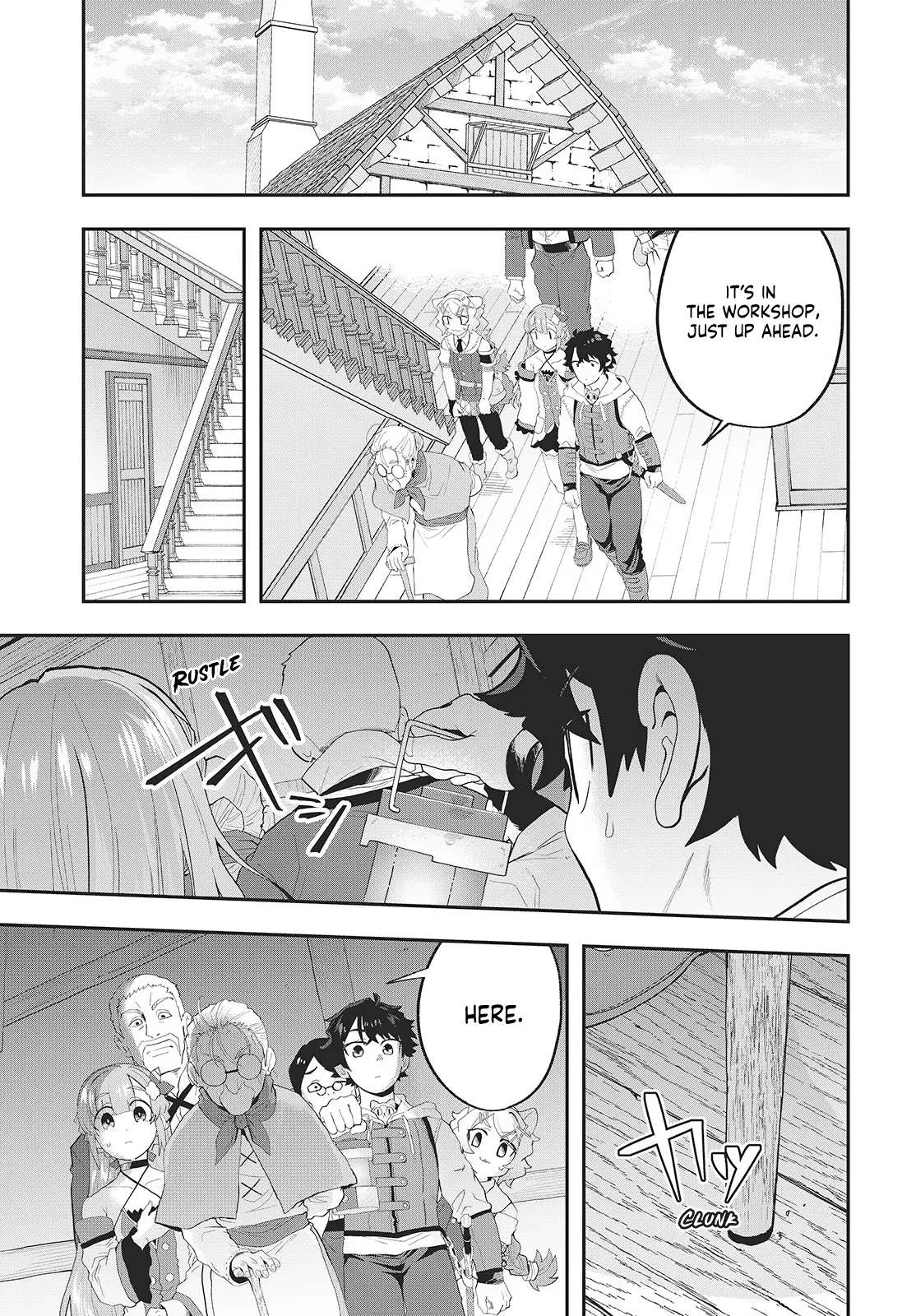 Muteki Shounin no Isekai Nariagari Monogatari ~Gendai no Seihin o Jizai ni Toriyoseru Sukiru ga Aru Node Isekai de wa Rakushoudesu~ Chapter 23 page 7