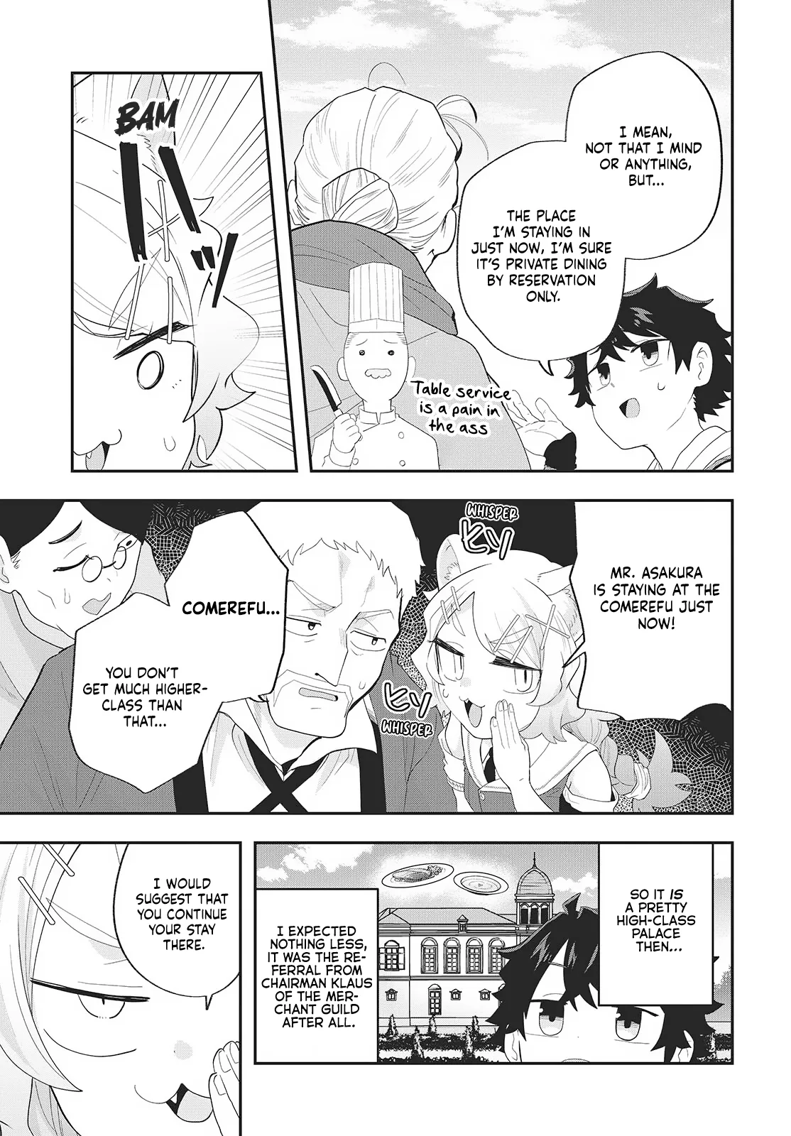 Muteki Shounin no Isekai Nariagari Monogatari ~Gendai no Seihin o Jizai ni Toriyoseru Sukiru ga Aru Node Isekai de wa Rakushoudesu~ Chapter 24 page 31