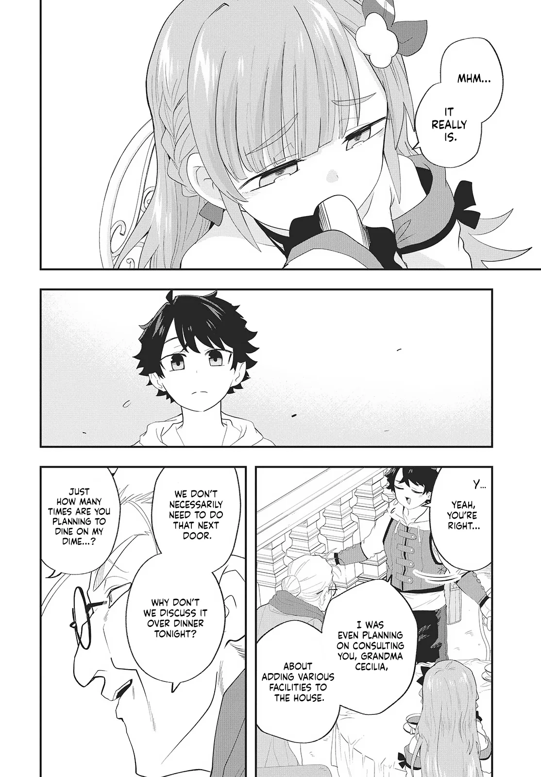 Muteki Shounin no Isekai Nariagari Monogatari ~Gendai no Seihin o Jizai ni Toriyoseru Sukiru ga Aru Node Isekai de wa Rakushoudesu~ Chapter 24 page 30