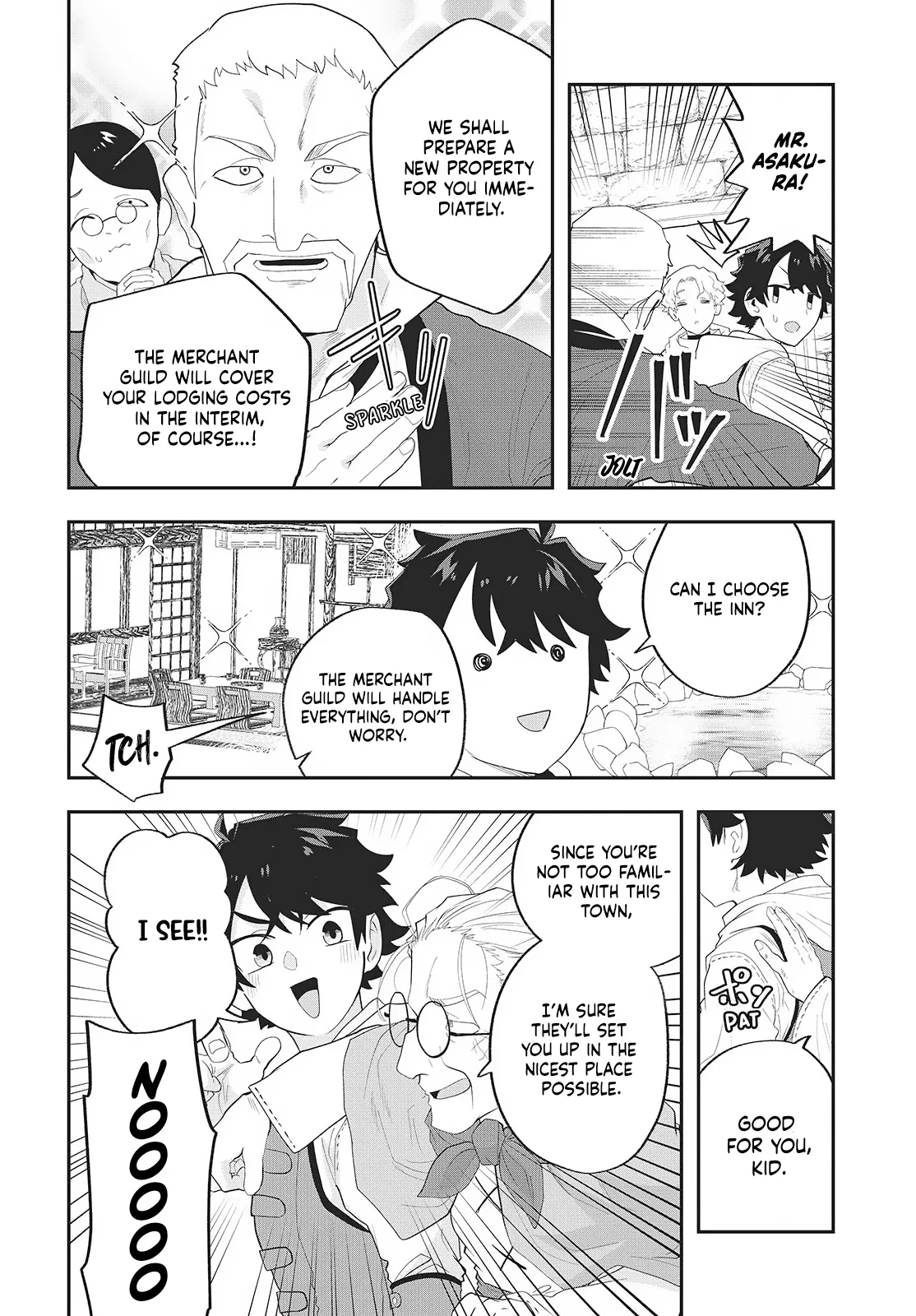 Muteki Shounin no Isekai Nariagari Monogatari ~Gendai no Seihin o Jizai ni Toriyoseru Sukiru ga Aru Node Isekai de wa Rakushoudesu~ Chapter 24 page 28