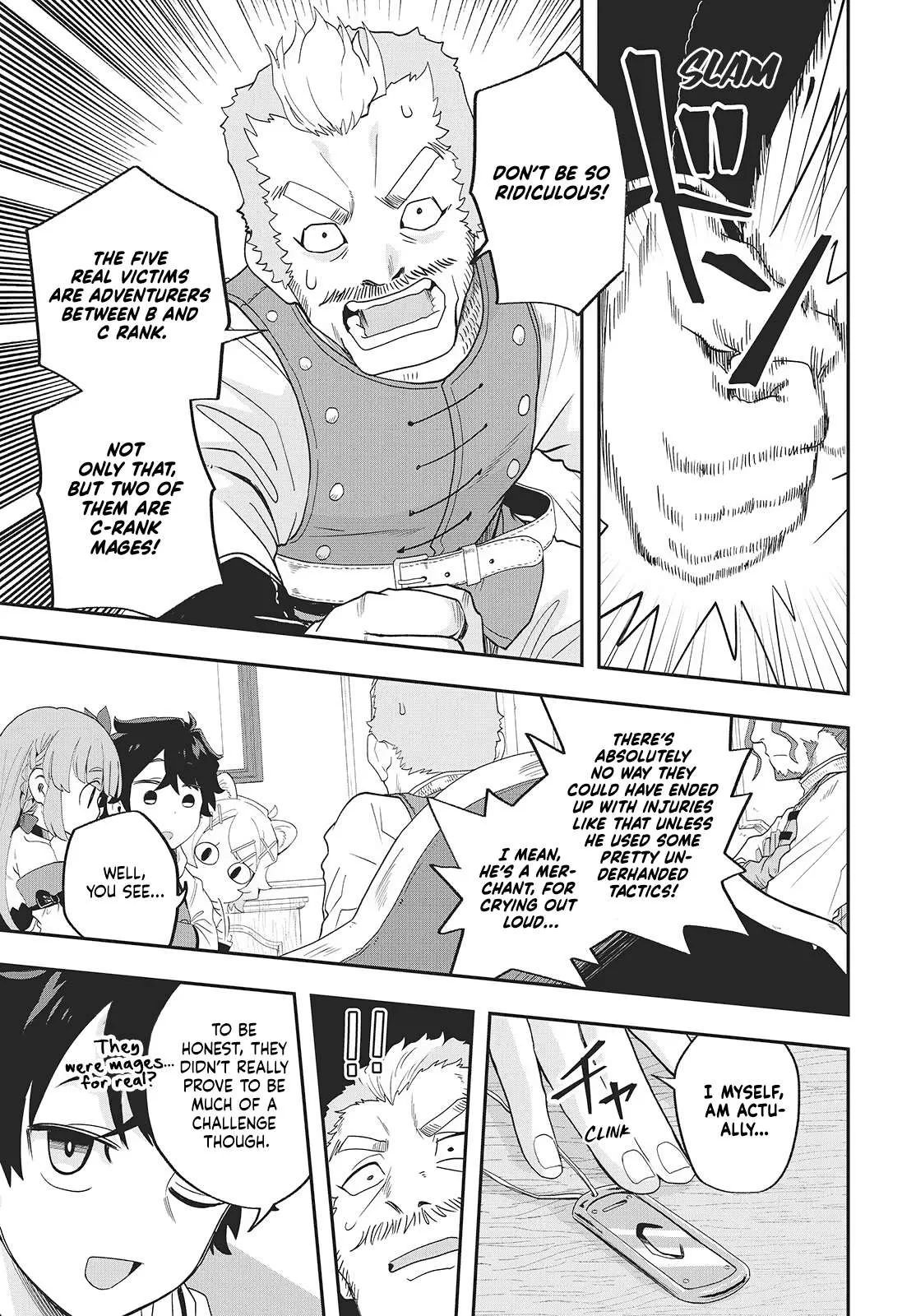Muteki Shounin no Isekai Nariagari Monogatari ~Gendai no Seihin o Jizai ni Toriyoseru Sukiru ga Aru Node Isekai de wa Rakushoudesu~ Chapter 25 page 21