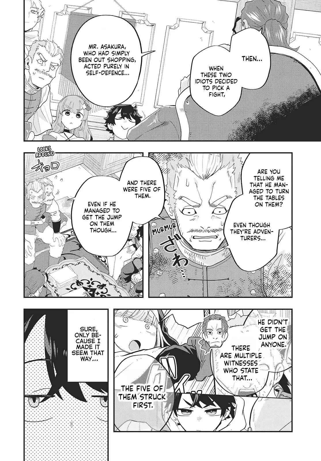 Muteki Shounin no Isekai Nariagari Monogatari ~Gendai no Seihin o Jizai ni Toriyoseru Sukiru ga Aru Node Isekai de wa Rakushoudesu~ Chapter 25 page 20