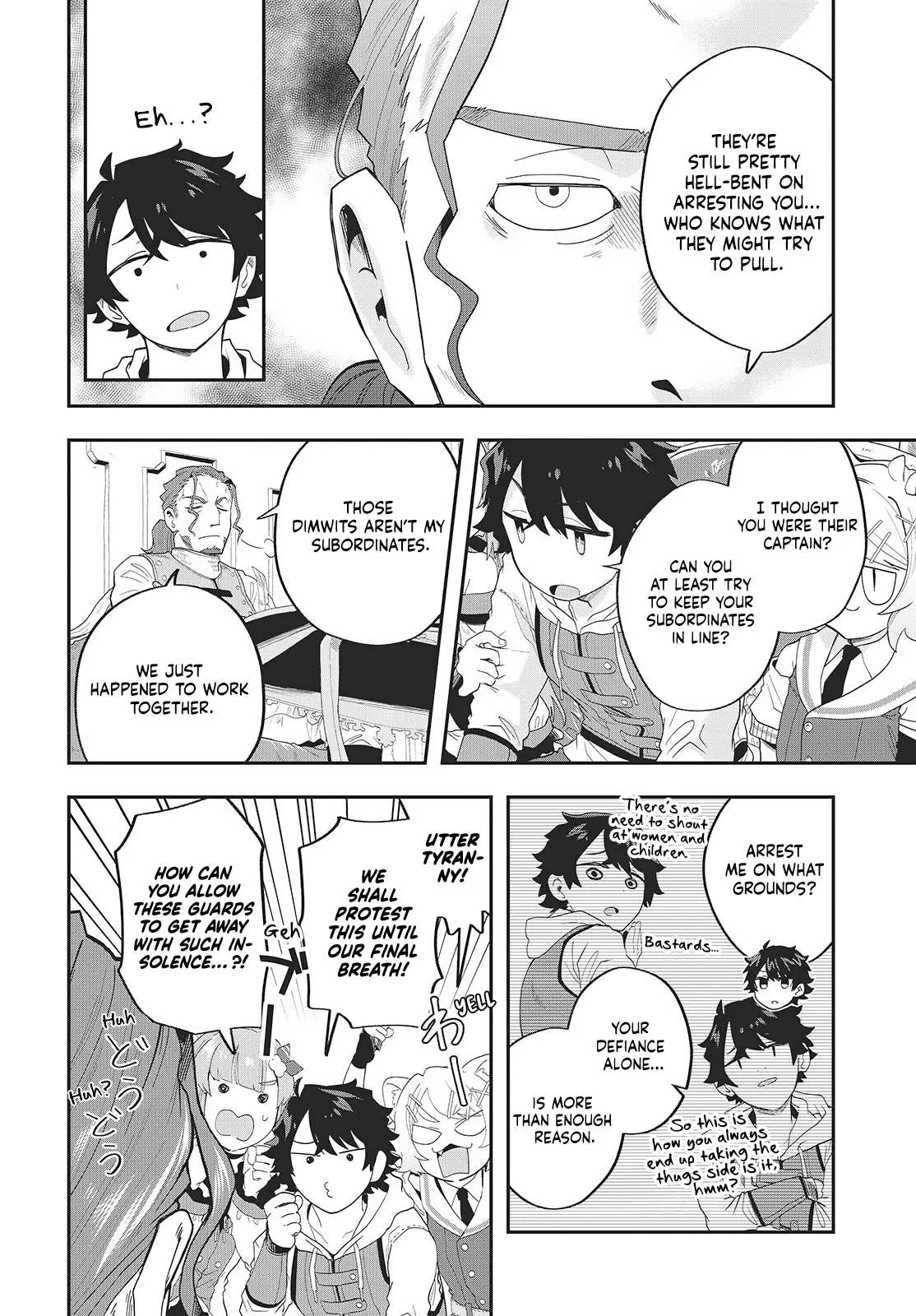 Muteki Shounin no Isekai Nariagari Monogatari ~Gendai no Seihin o Jizai ni Toriyoseru Sukiru ga Aru Node Isekai de wa Rakushoudesu~ Chapter 25 page 4