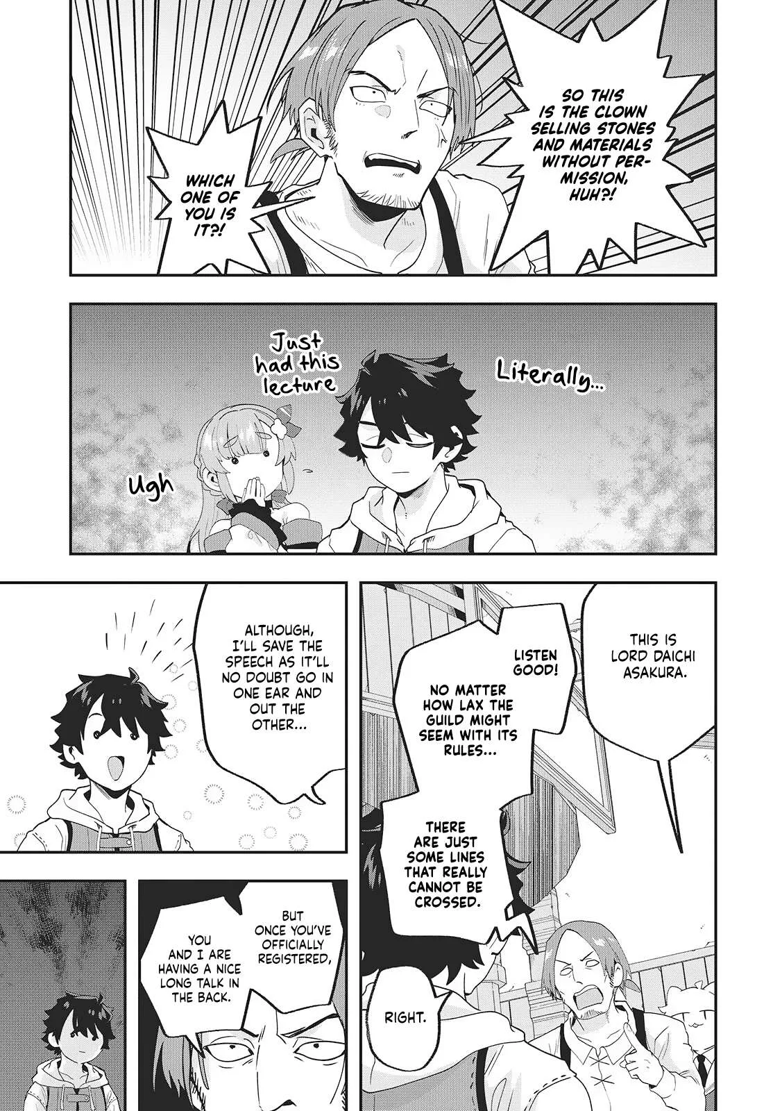Muteki Shounin no Isekai Nariagari Monogatari ~Gendai no Seihin o Jizai ni Toriyoseru Sukiru ga Aru Node Isekai de wa Rakushoudesu~ Chapter 28 page 11