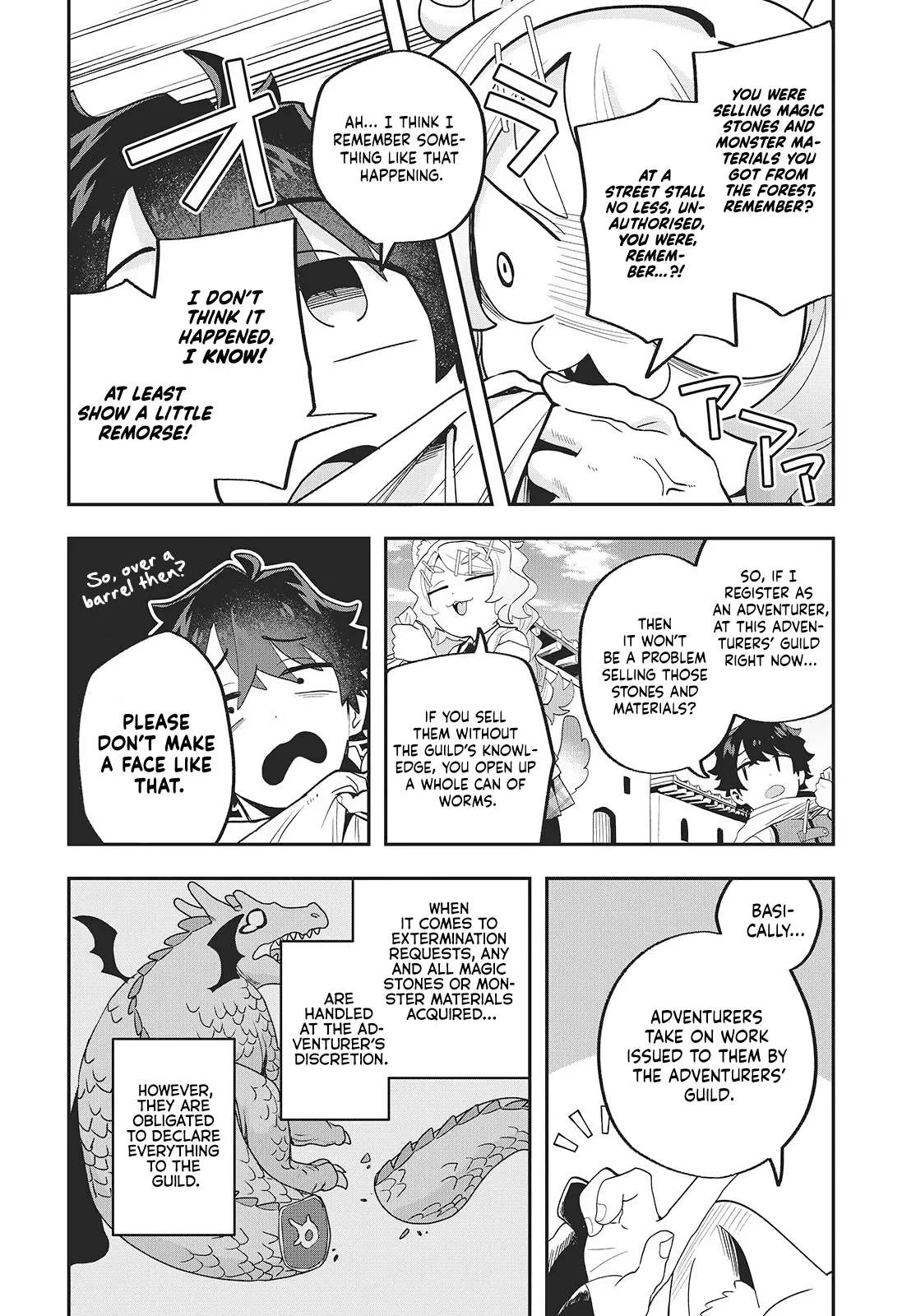 Muteki Shounin no Isekai Nariagari Monogatari ~Gendai no Seihin o Jizai ni Toriyoseru Sukiru ga Aru Node Isekai de wa Rakushoudesu~ Chapter 28 page 4