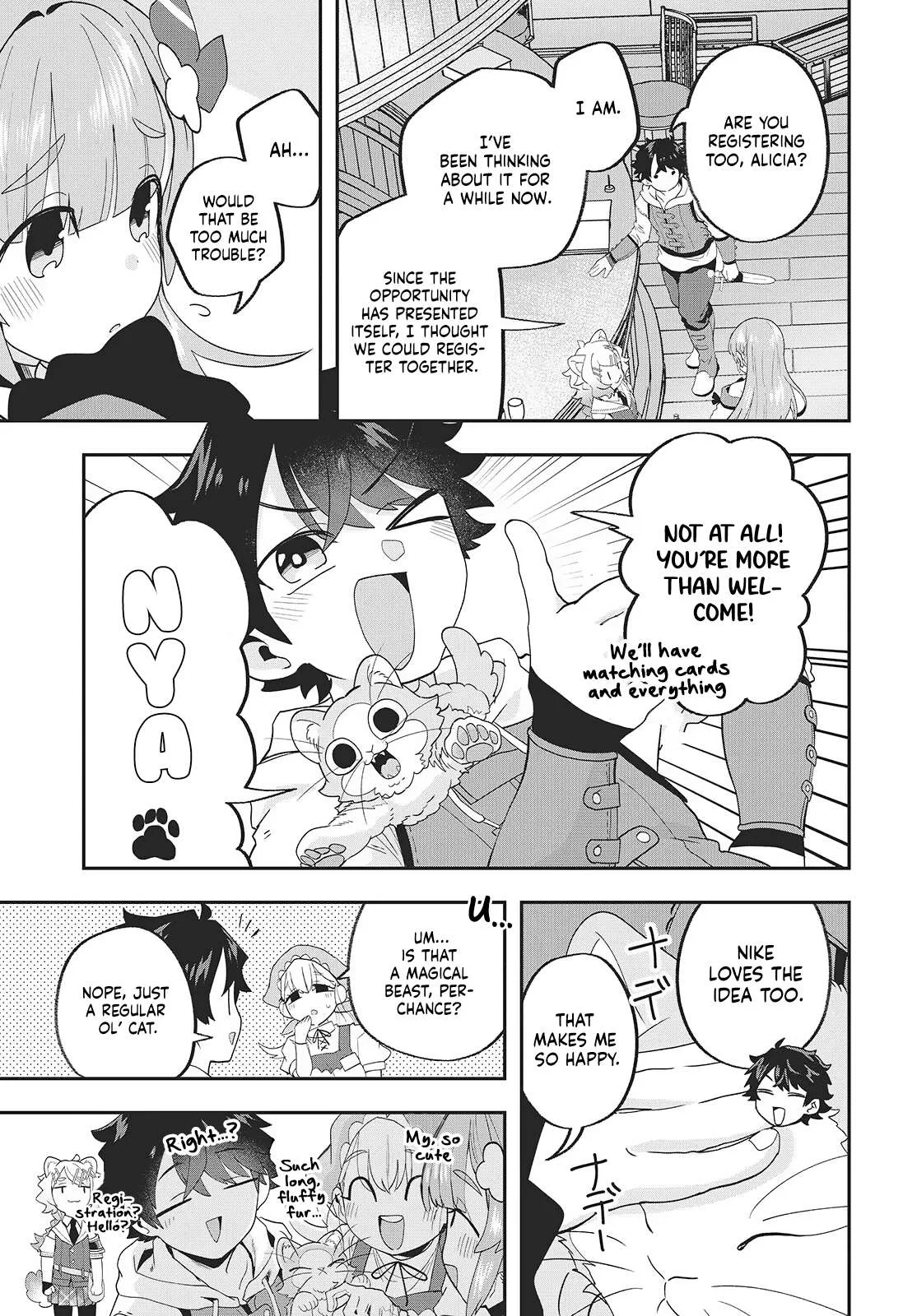 Muteki Shounin no Isekai Nariagari Monogatari ~Gendai no Seihin o Jizai ni Toriyoseru Sukiru ga Aru Node Isekai de wa Rakushoudesu~ Chapter 28 page 13