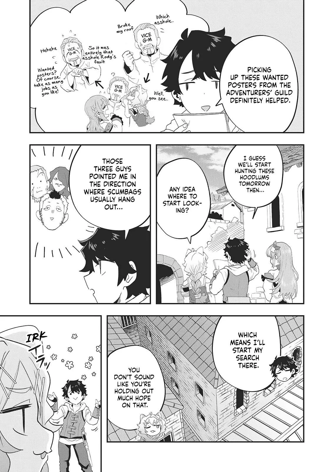 Muteki Shounin no Isekai Nariagari Monogatari ~Gendai no Seihin o Jizai ni Toriyoseru Sukiru ga Aru Node Isekai de wa Rakushoudesu~ Chapter 29 page 13