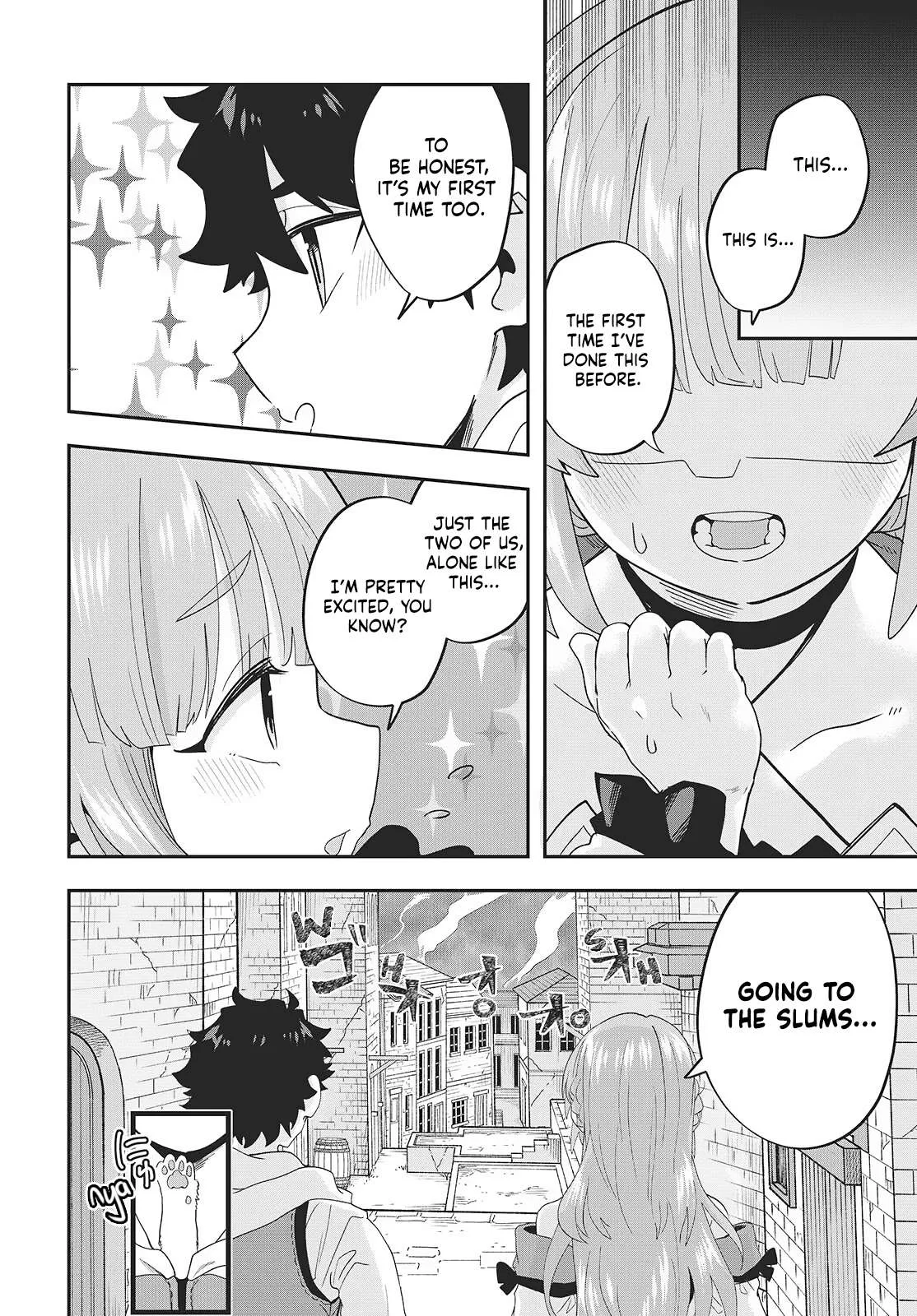 Muteki Shounin no Isekai Nariagari Monogatari ~Gendai no Seihin o Jizai ni Toriyoseru Sukiru ga Aru Node Isekai de wa Rakushoudesu~ Chapter 29 page 18
