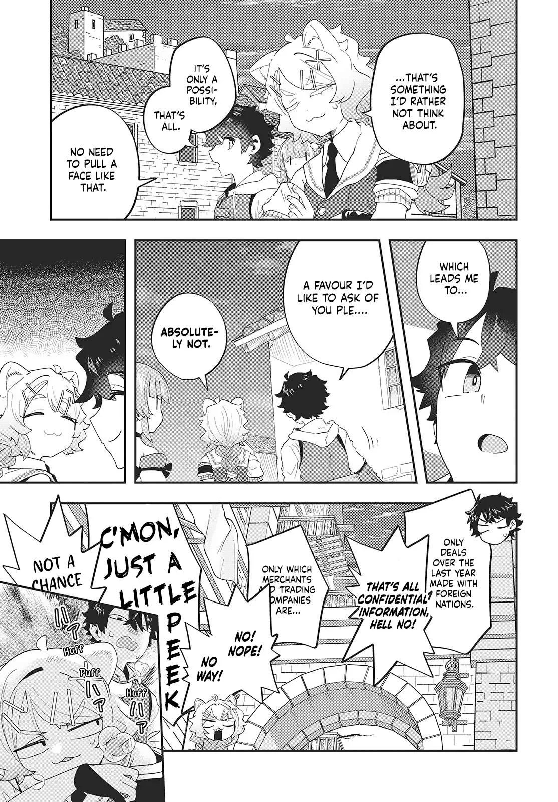 Muteki Shounin no Isekai Nariagari Monogatari ~Gendai no Seihin o Jizai ni Toriyoseru Sukiru ga Aru Node Isekai de wa Rakushoudesu~ Chapter 29 page 15