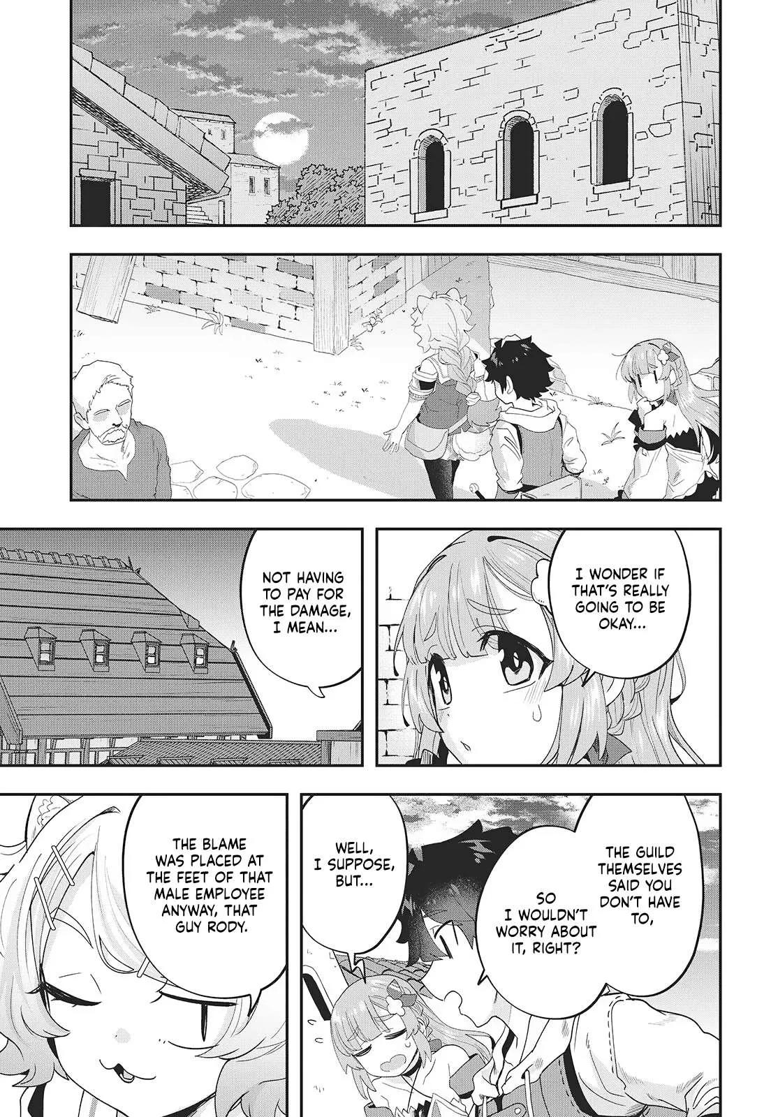Muteki Shounin no Isekai Nariagari Monogatari ~Gendai no Seihin o Jizai ni Toriyoseru Sukiru ga Aru Node Isekai de wa Rakushoudesu~ Chapter 29 page 11
