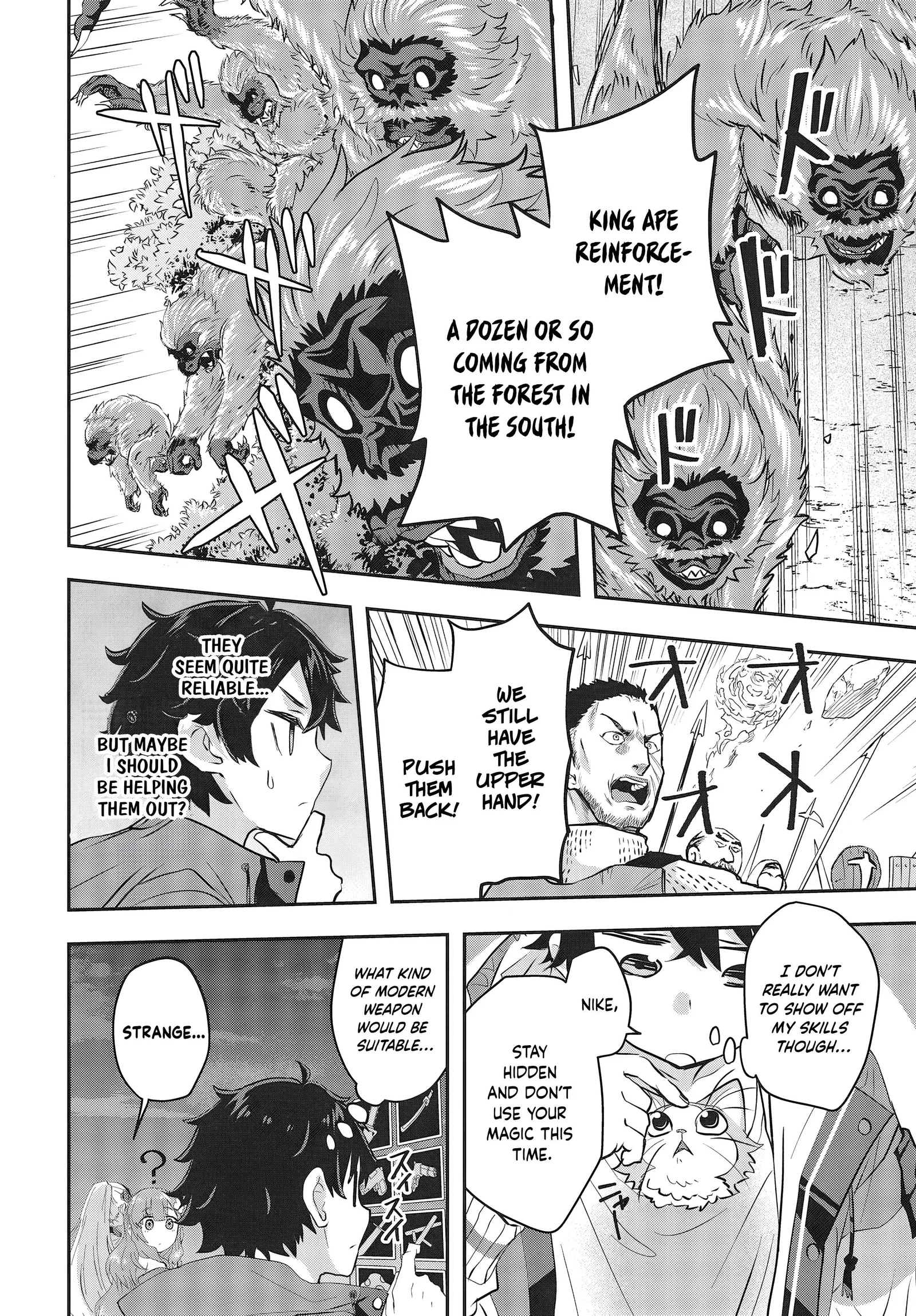 Muteki Shounin no Isekai Nariagari Monogatari ~Gendai no Seihin o Jizai ni Toriyoseru Sukiru ga Aru Node Isekai de wa Rakushoudesu~ Chapter 3 page 10