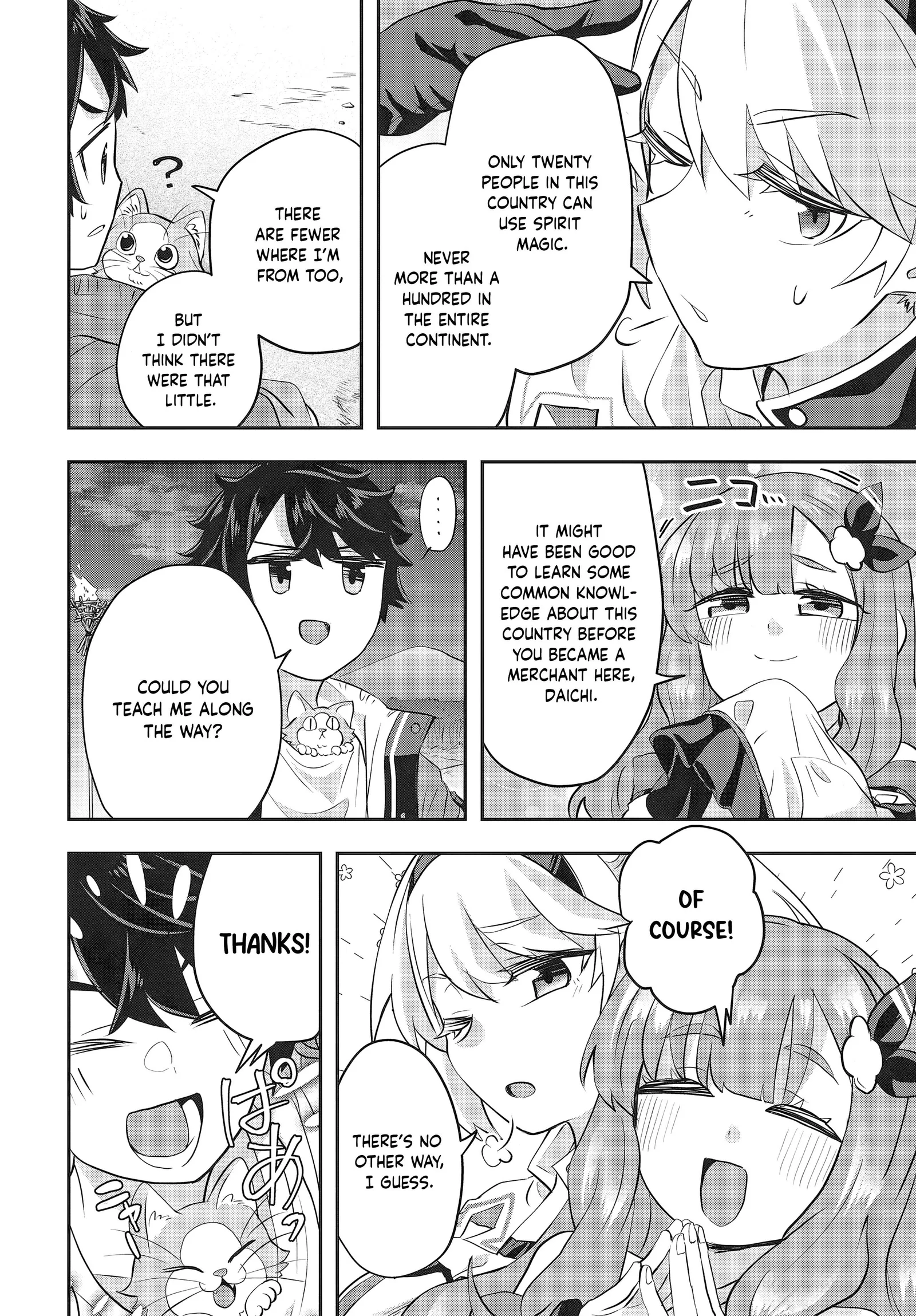 Muteki Shounin no Isekai Nariagari Monogatari ~Gendai no Seihin o Jizai ni Toriyoseru Sukiru ga Aru Node Isekai de wa Rakushoudesu~ Chapter 3 page 32