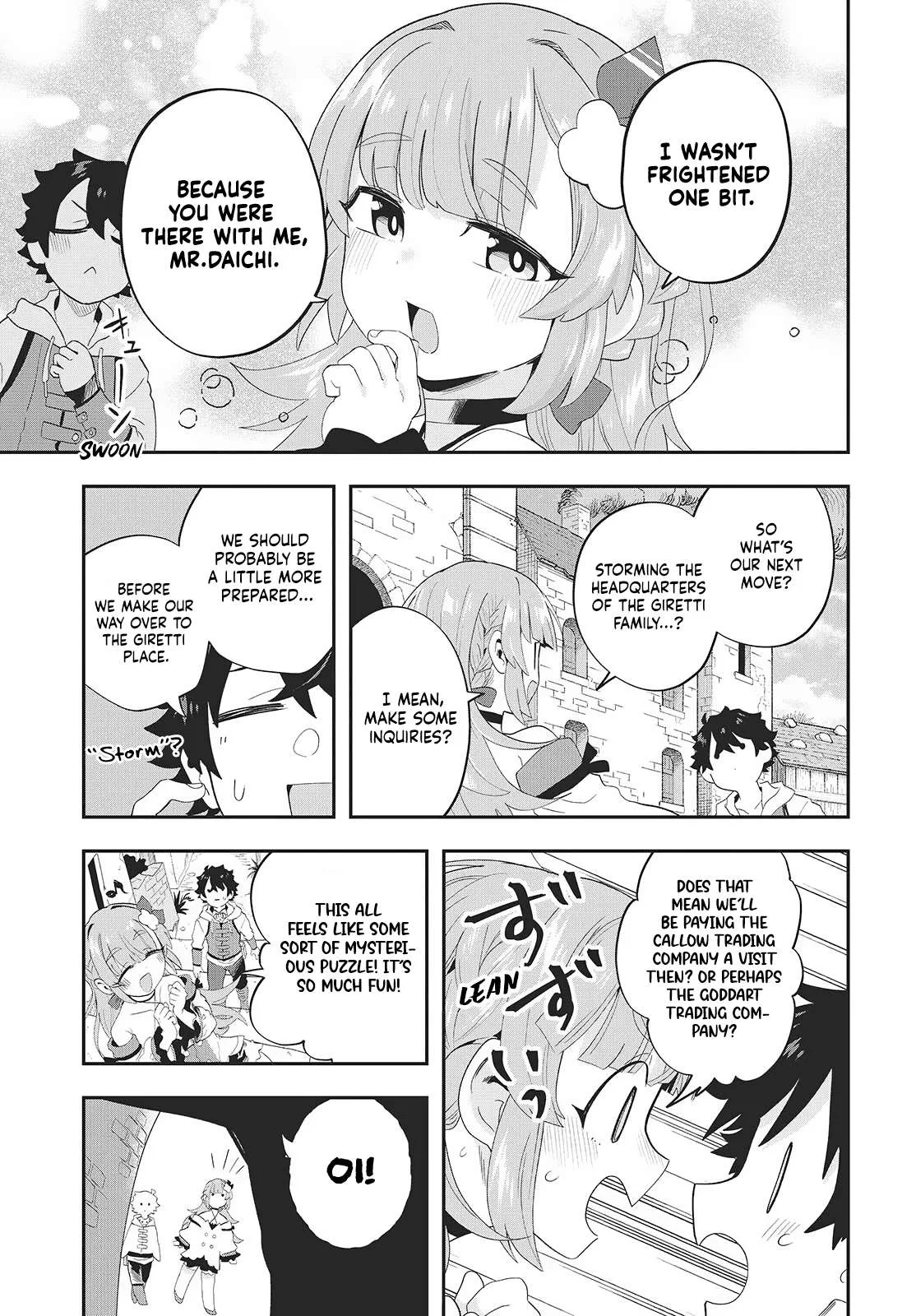 Muteki Shounin no Isekai Nariagari Monogatari ~Gendai no Seihin o Jizai ni Toriyoseru Sukiru ga Aru Node Isekai de wa Rakushoudesu~ Chapter 30 page 19