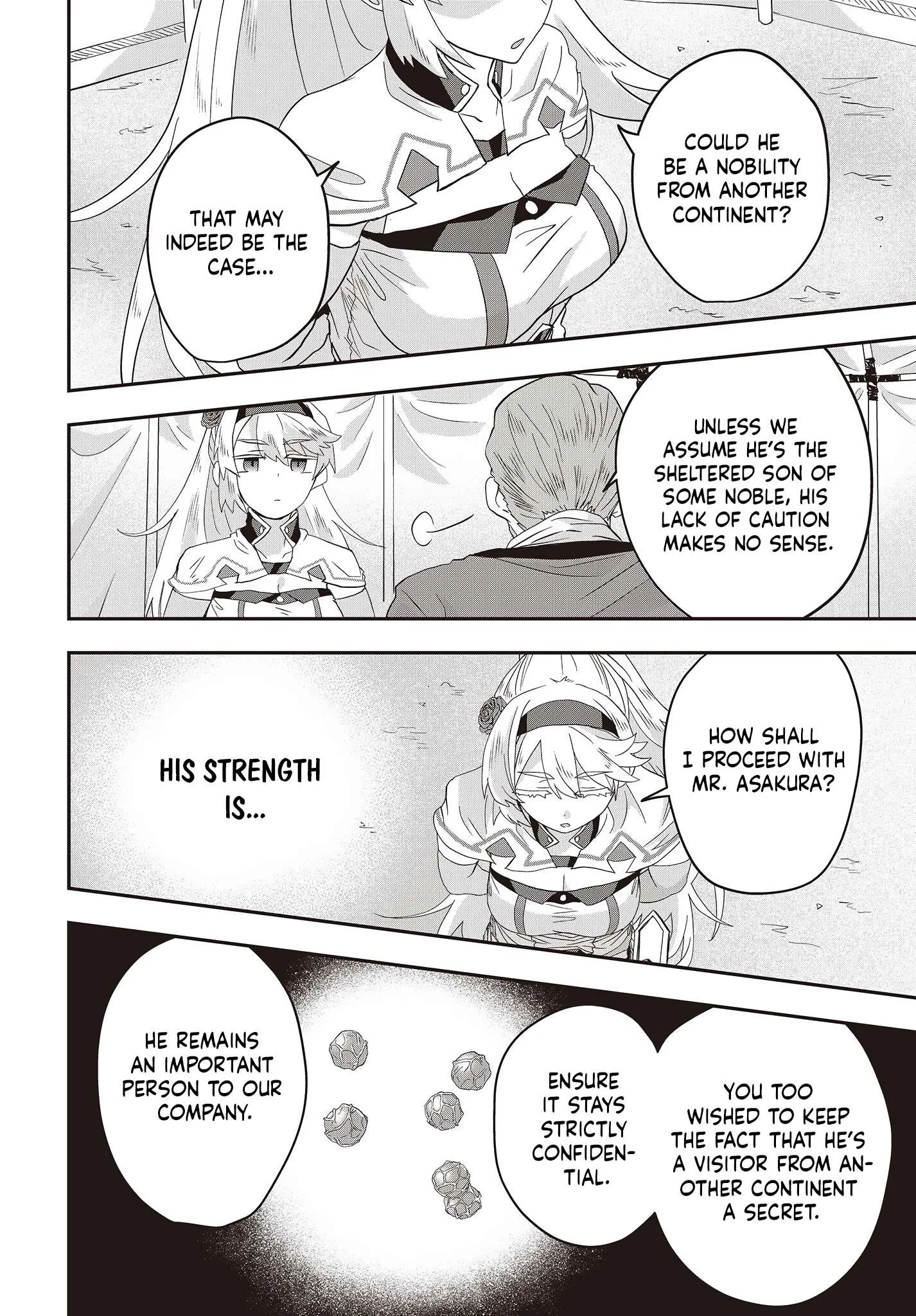 Muteki Shounin no Isekai Nariagari Monogatari ~Gendai no Seihin o Jizai ni Toriyoseru Sukiru ga Aru Node Isekai de wa Rakushoudesu~ Chapter 5 page 14