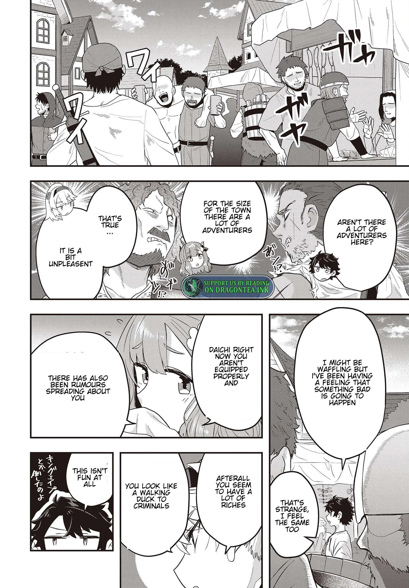 Muteki Shounin no Isekai Nariagari Monogatari ~Gendai no Seihin o Jizai ni Toriyoseru Sukiru ga Aru Node Isekai de wa Rakushoudesu~ Chapter 6.1 page 10