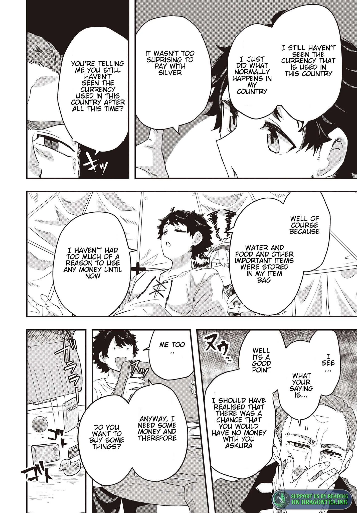 Muteki Shounin no Isekai Nariagari Monogatari ~Gendai no Seihin o Jizai ni Toriyoseru Sukiru ga Aru Node Isekai de wa Rakushoudesu~ Chapter 6.1 page 4