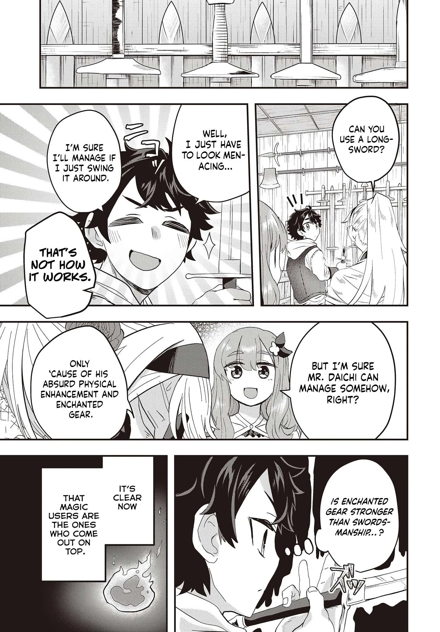 Muteki Shounin no Isekai Nariagari Monogatari ~Gendai no Seihin o Jizai ni Toriyoseru Sukiru ga Aru Node Isekai de wa Rakushoudesu~ Chapter 6 page 13
