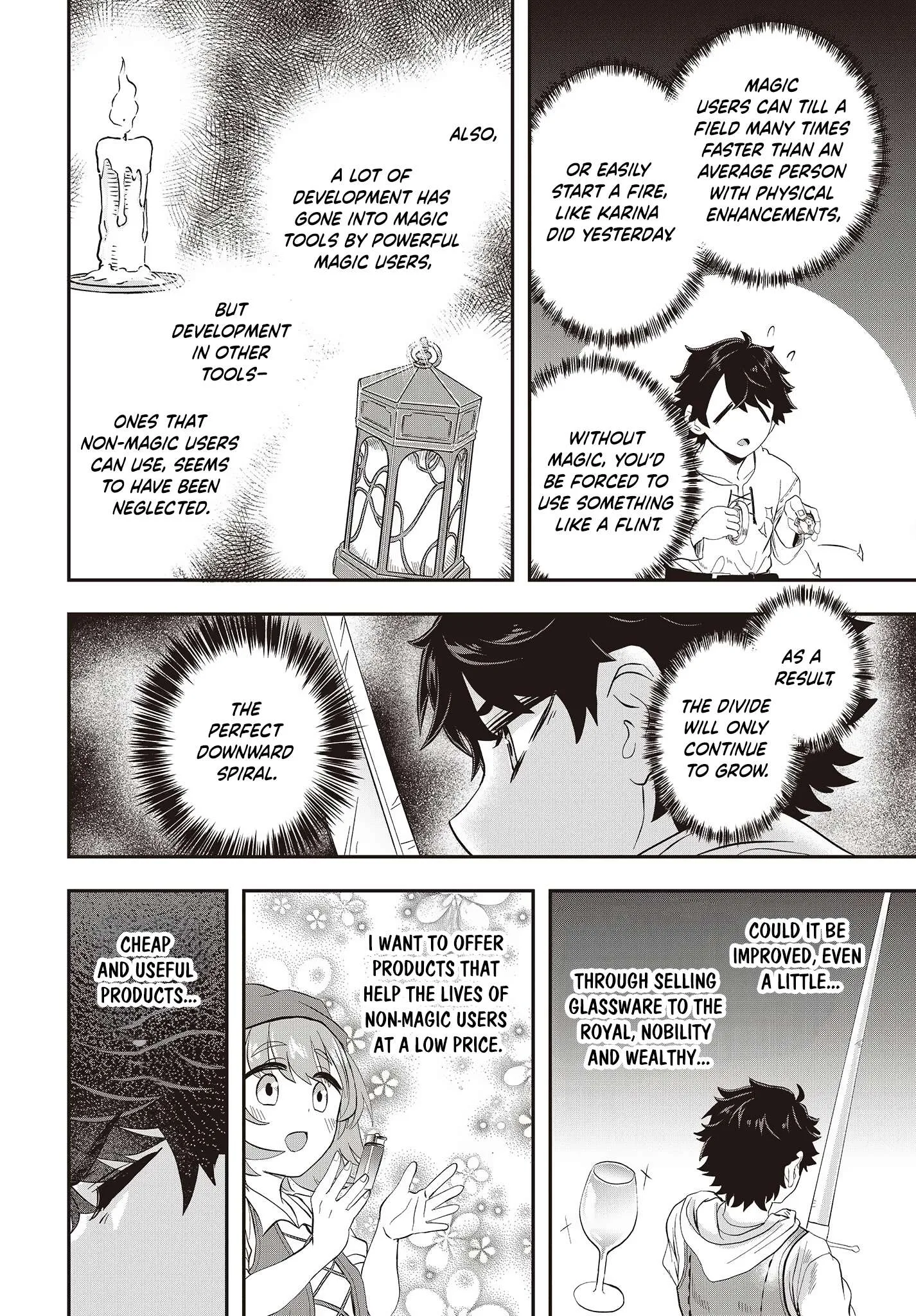 Muteki Shounin no Isekai Nariagari Monogatari ~Gendai no Seihin o Jizai ni Toriyoseru Sukiru ga Aru Node Isekai de wa Rakushoudesu~ Chapter 6 page 14