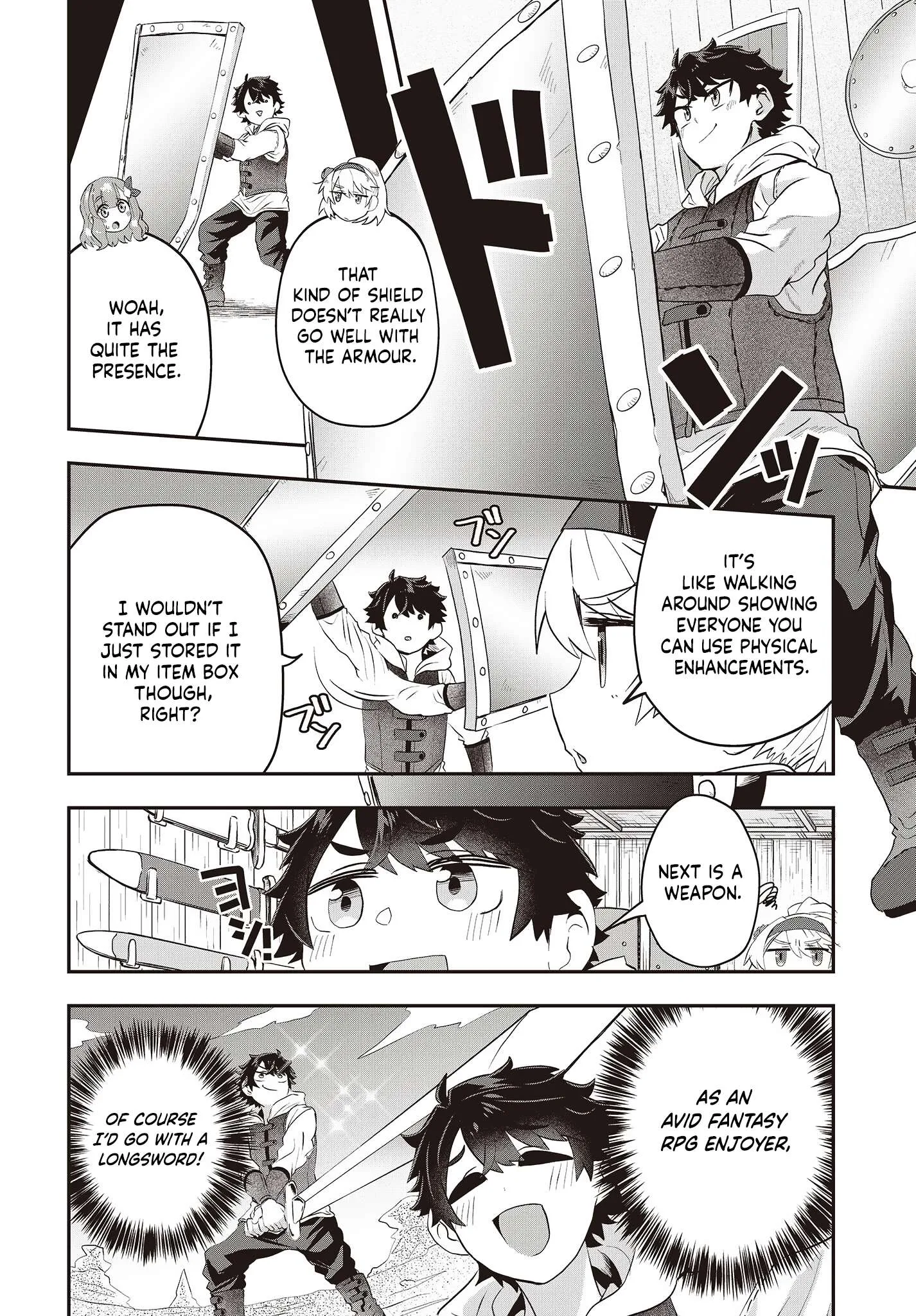Muteki Shounin no Isekai Nariagari Monogatari ~Gendai no Seihin o Jizai ni Toriyoseru Sukiru ga Aru Node Isekai de wa Rakushoudesu~ Chapter 6 page 12