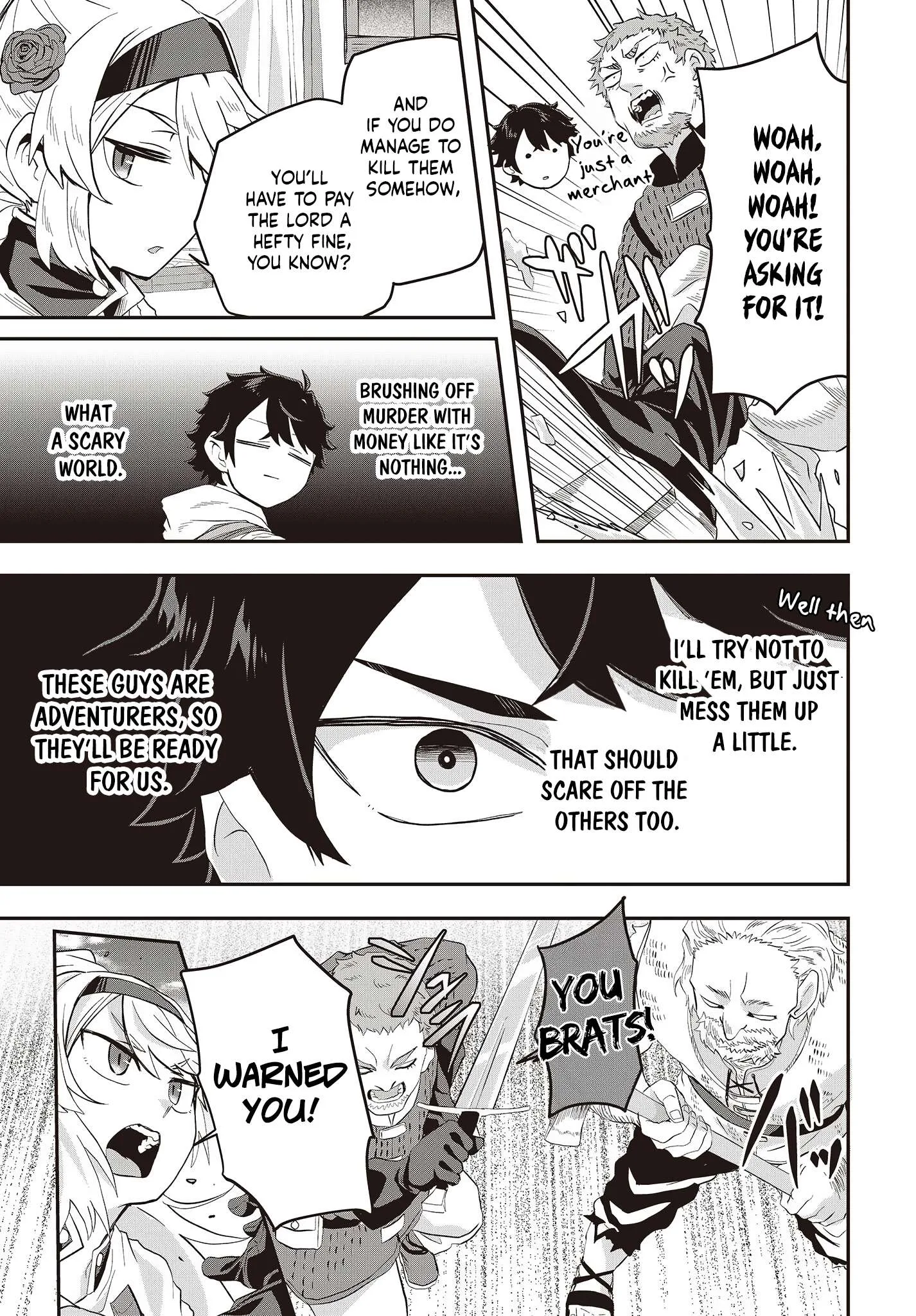 Muteki Shounin no Isekai Nariagari Monogatari ~Gendai no Seihin o Jizai ni Toriyoseru Sukiru ga Aru Node Isekai de wa Rakushoudesu~ Chapter 6 page 27