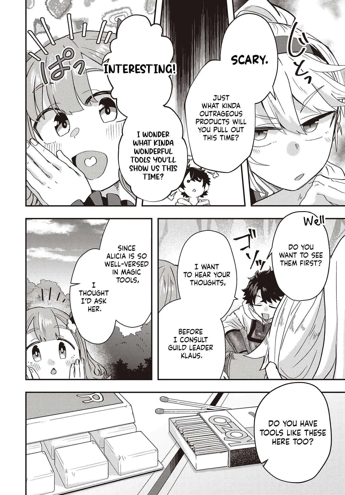 Muteki Shounin no Isekai Nariagari Monogatari ~Gendai no Seihin o Jizai ni Toriyoseru Sukiru ga Aru Node Isekai de wa Rakushoudesu~ Chapter 8 page 2