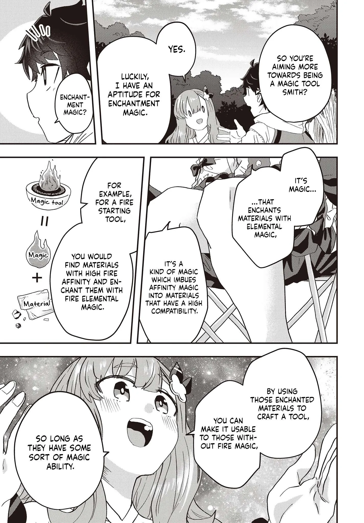 Muteki Shounin no Isekai Nariagari Monogatari ~Gendai no Seihin o Jizai ni Toriyoseru Sukiru ga Aru Node Isekai de wa Rakushoudesu~ Chapter 8 page 13