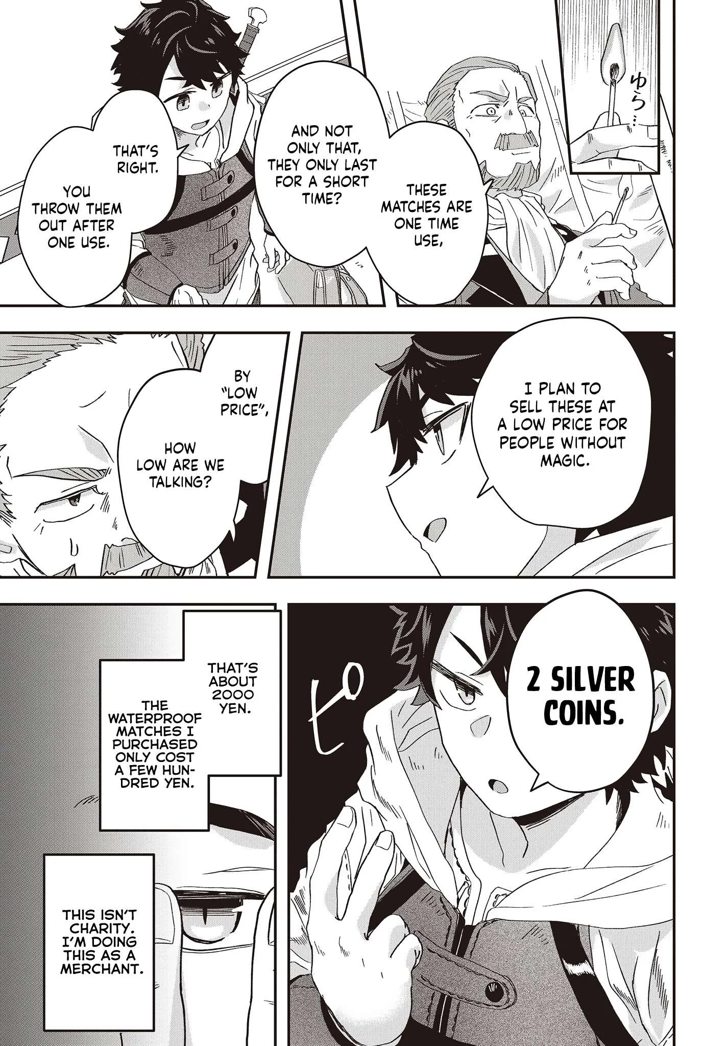 Muteki Shounin no Isekai Nariagari Monogatari ~Gendai no Seihin o Jizai ni Toriyoseru Sukiru ga Aru Node Isekai de wa Rakushoudesu~ Chapter 8 page 25