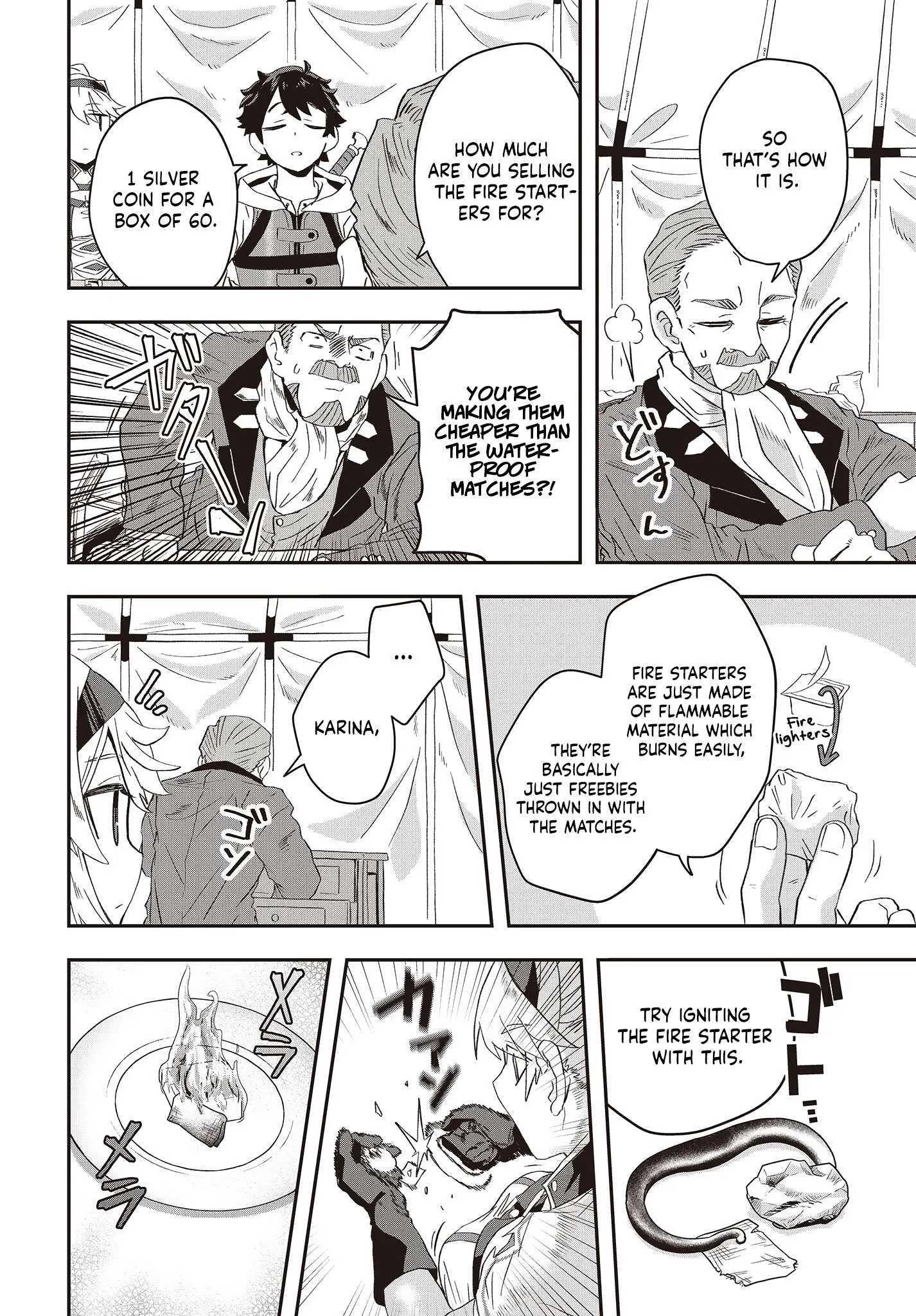 Muteki Shounin no Isekai Nariagari Monogatari ~Gendai no Seihin o Jizai ni Toriyoseru Sukiru ga Aru Node Isekai de wa Rakushoudesu~ Chapter 8 page 26