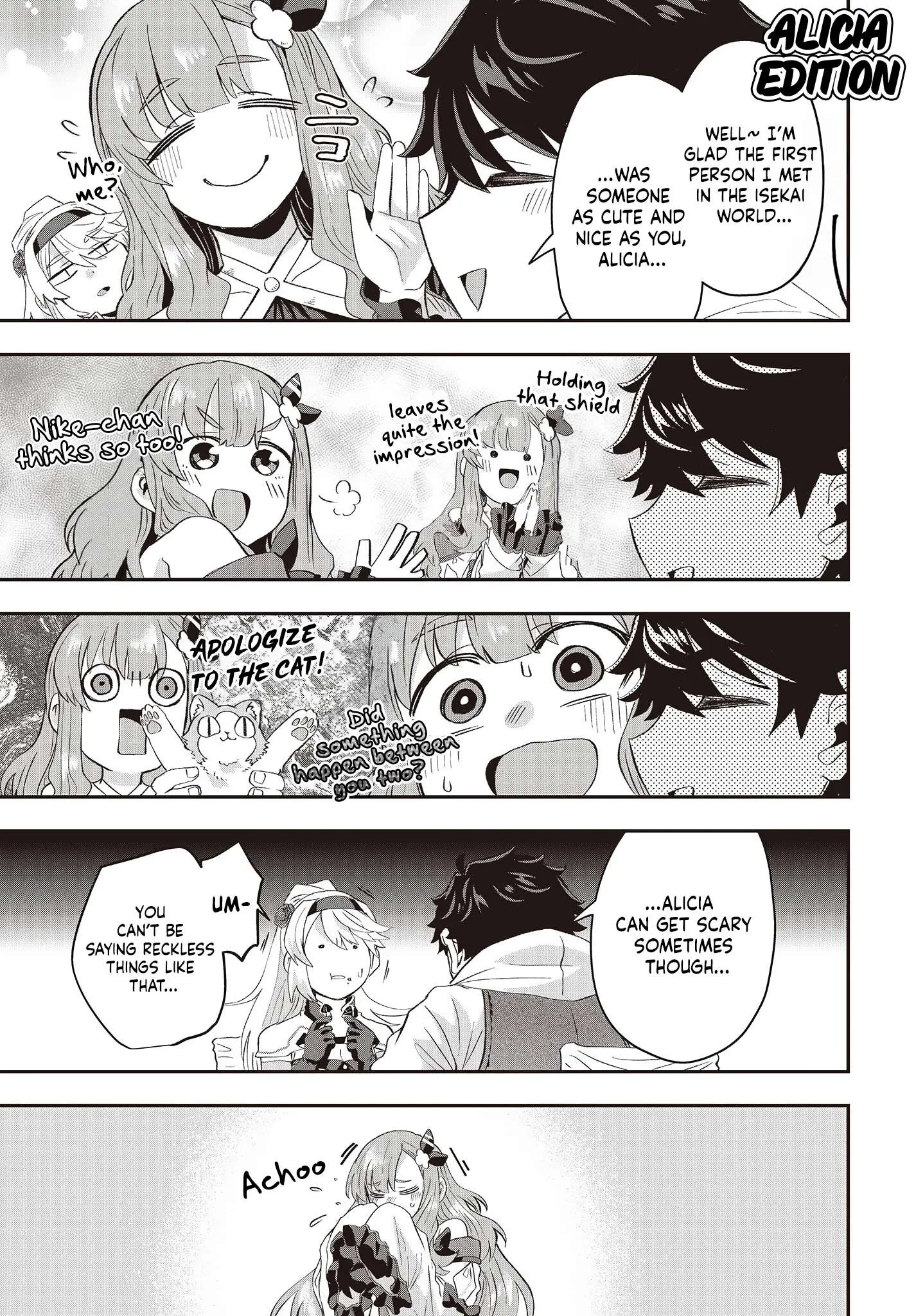 Muteki Shounin no Isekai Nariagari Monogatari ~Gendai no Seihin o Jizai ni Toriyoseru Sukiru ga Aru Node Isekai de wa Rakushoudesu~ Chapter 9.5 page 4