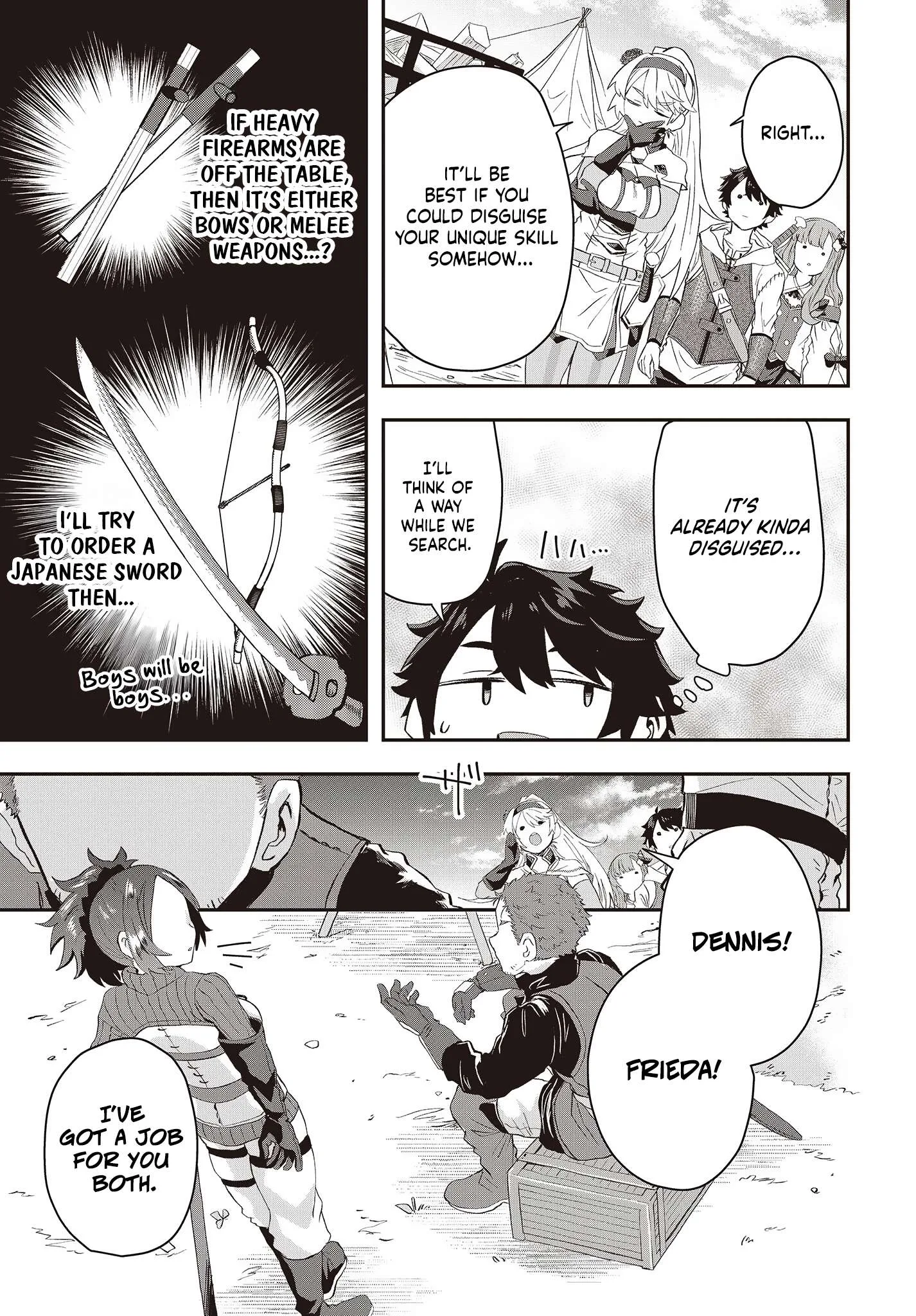 Muteki Shounin no Isekai Nariagari Monogatari ~Gendai no Seihin o Jizai ni Toriyoseru Sukiru ga Aru Node Isekai de wa Rakushoudesu~ Chapter 9 page 7