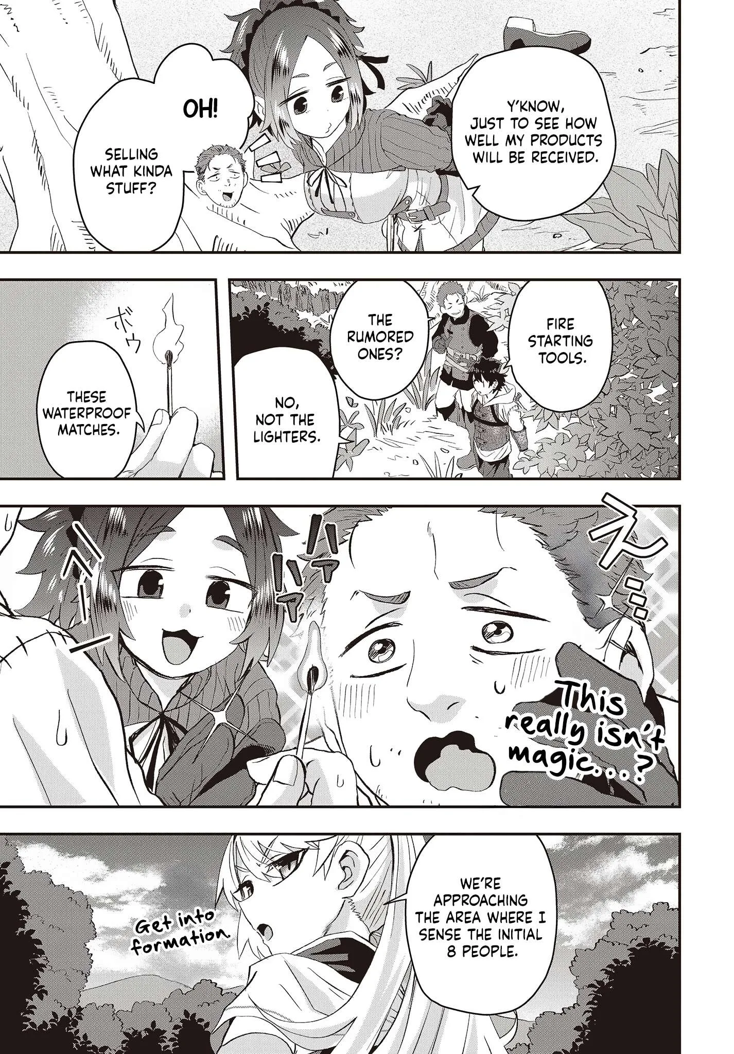 Muteki Shounin no Isekai Nariagari Monogatari ~Gendai no Seihin o Jizai ni Toriyoseru Sukiru ga Aru Node Isekai de wa Rakushoudesu~ Chapter 9 page 13